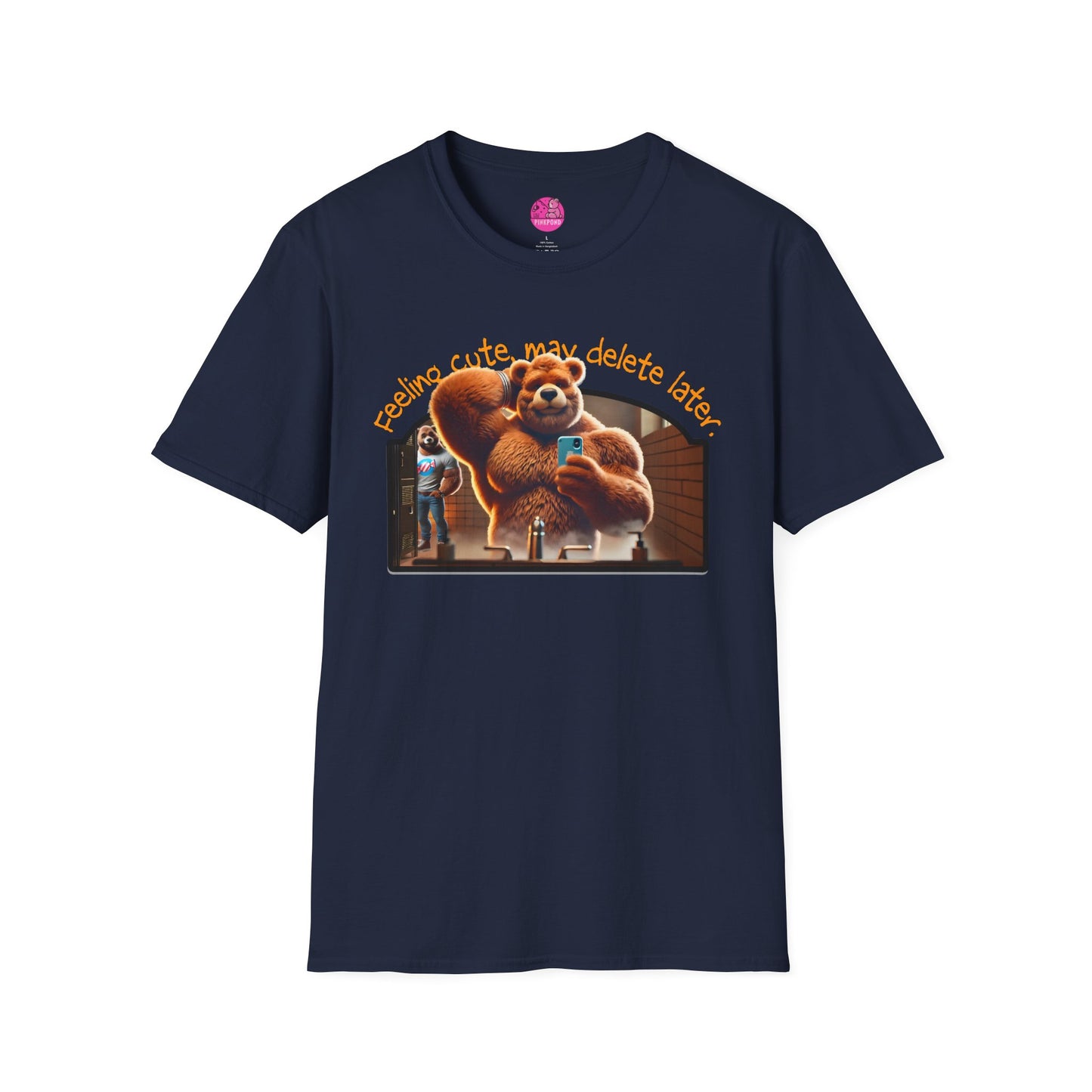 Feeling Cute Bear Selfie T-Shirt