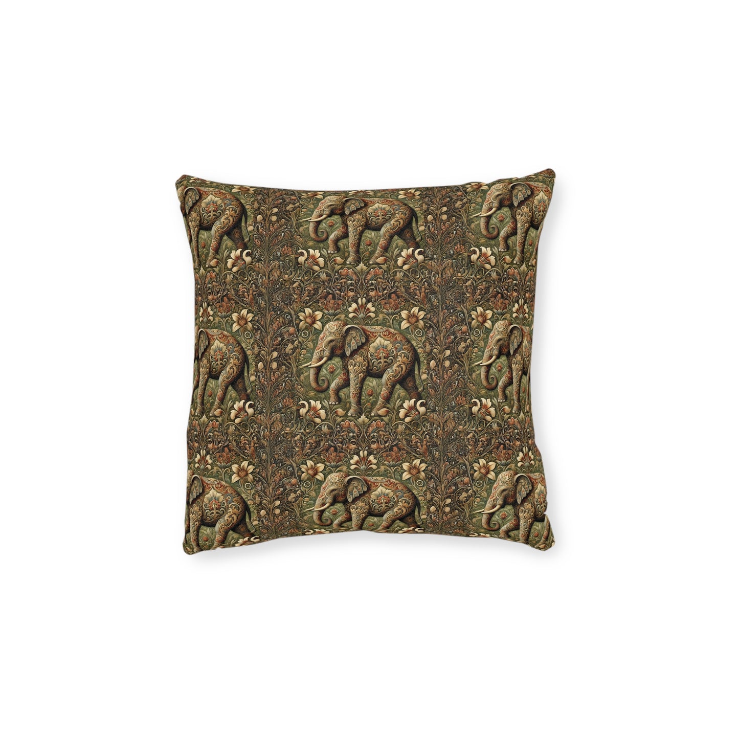 Square Pillow - PinkPond Cushion Scheherazade 12x12 Inch Double-Sided Print with Concealed Zip Soft Durable Cover Plush Inner Cushion