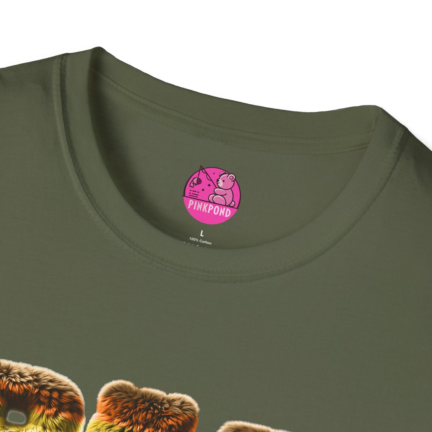 Pride Fur T-Shirt - Bad Cub Bear Pride Tee