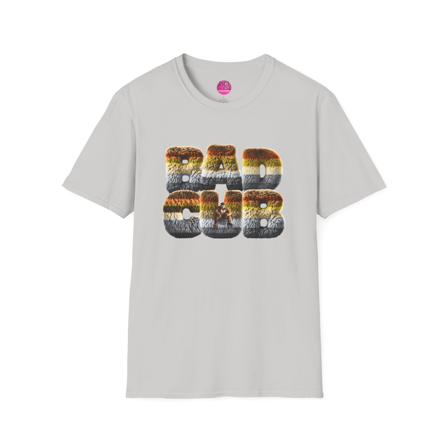 Pride Fur T-Shirt - Bad Cub Bear Pride Tee