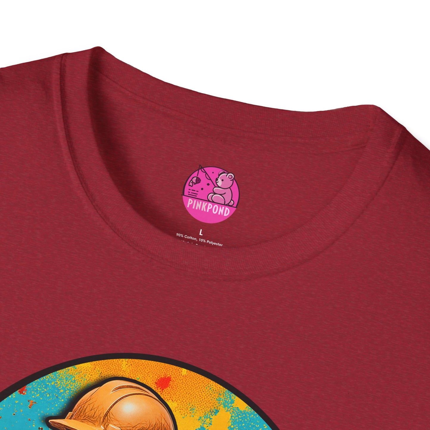 Graphic Tee Builder’s Bum Bear Unisex Softstyle T-Shirt