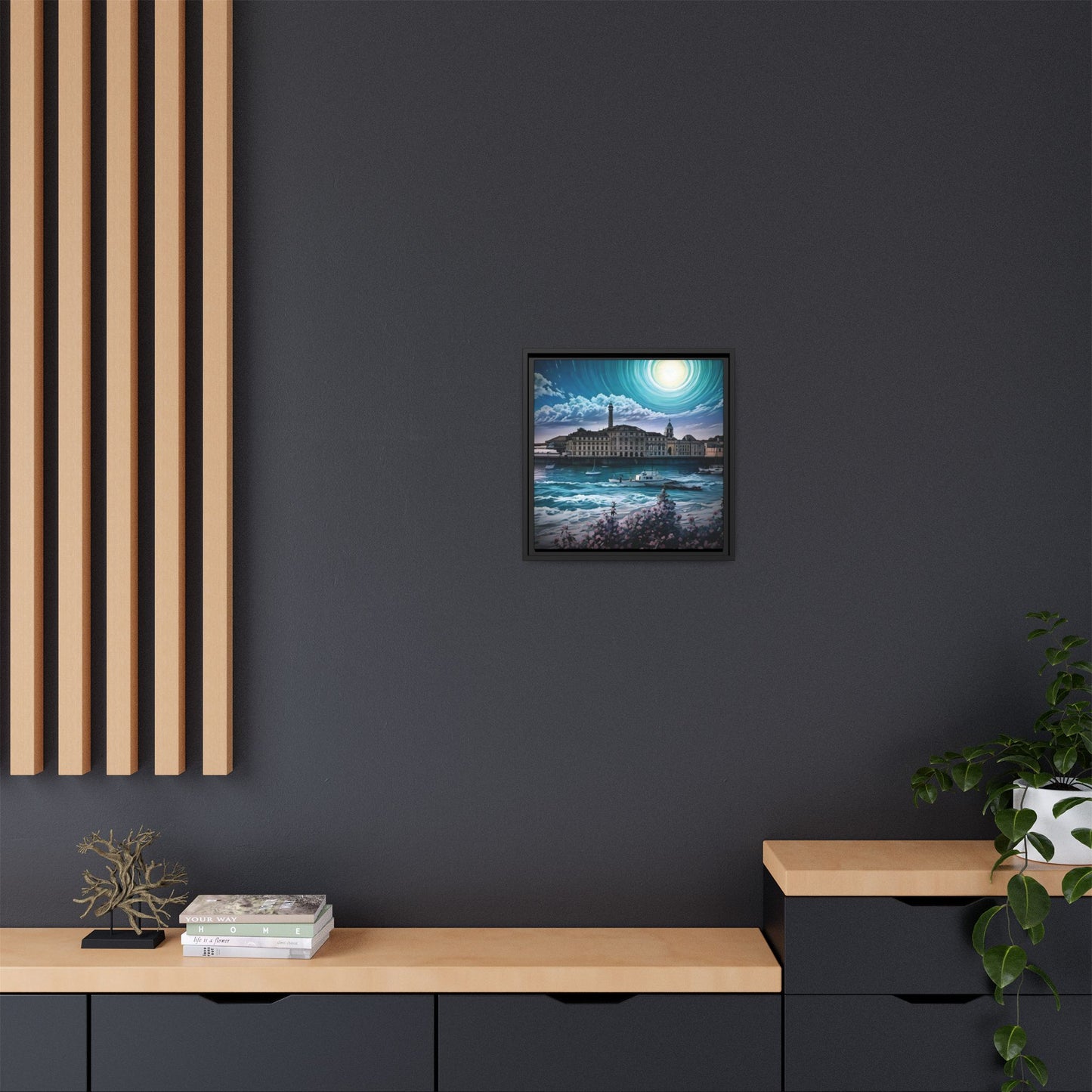Tides of Time – Royal William Yard by Andrew McCarter - Canvas Print