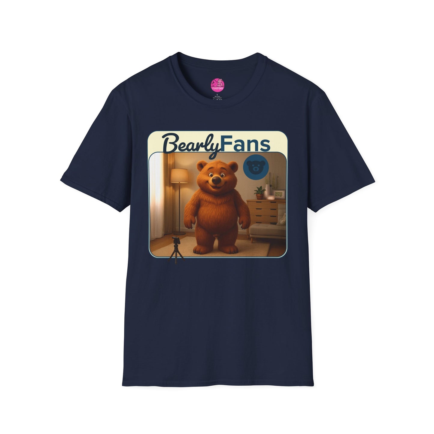 PinkPond Bearly Fans Saucy Bear Tee