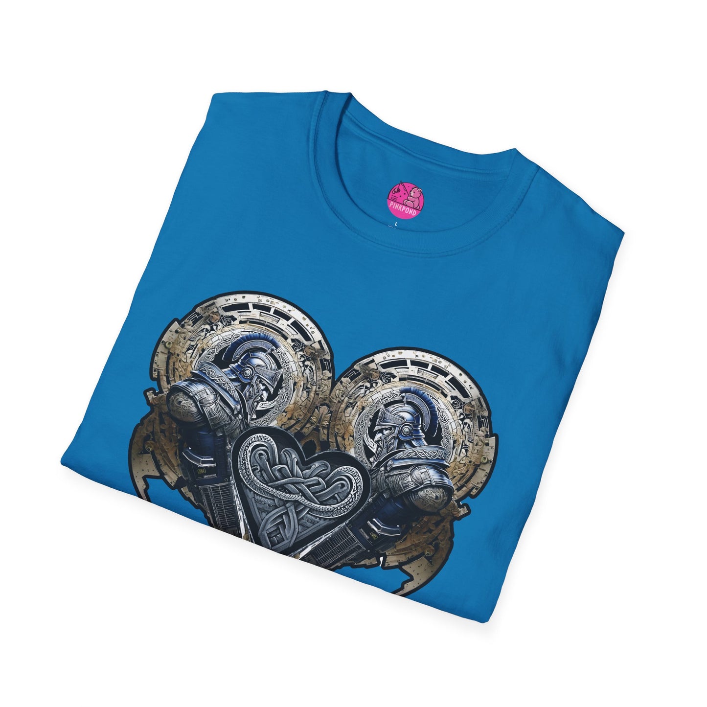 Cybernetic Trojan – Twin Guardians of the Heart T-shirt