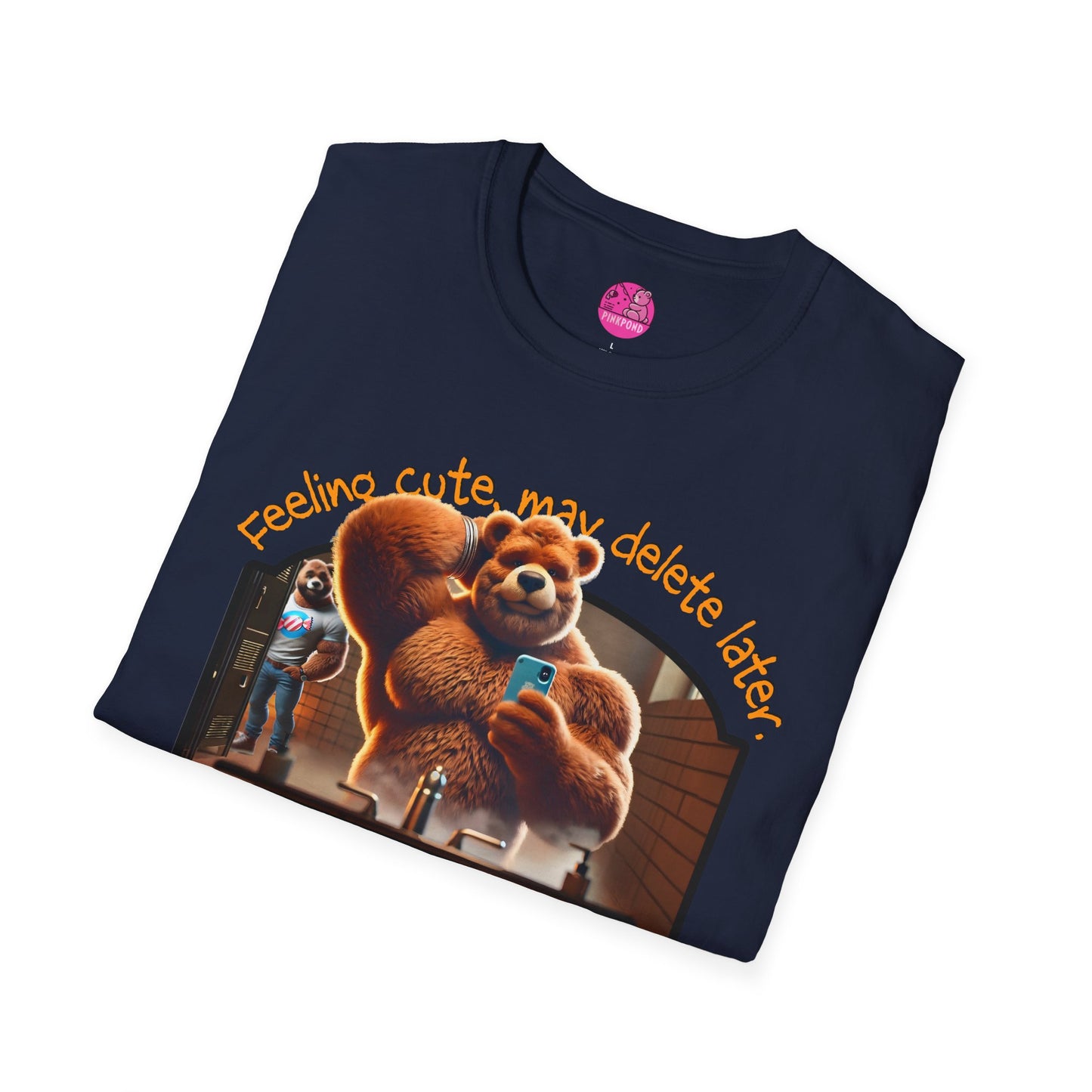 Feeling Cute Bear Selfie T-Shirt