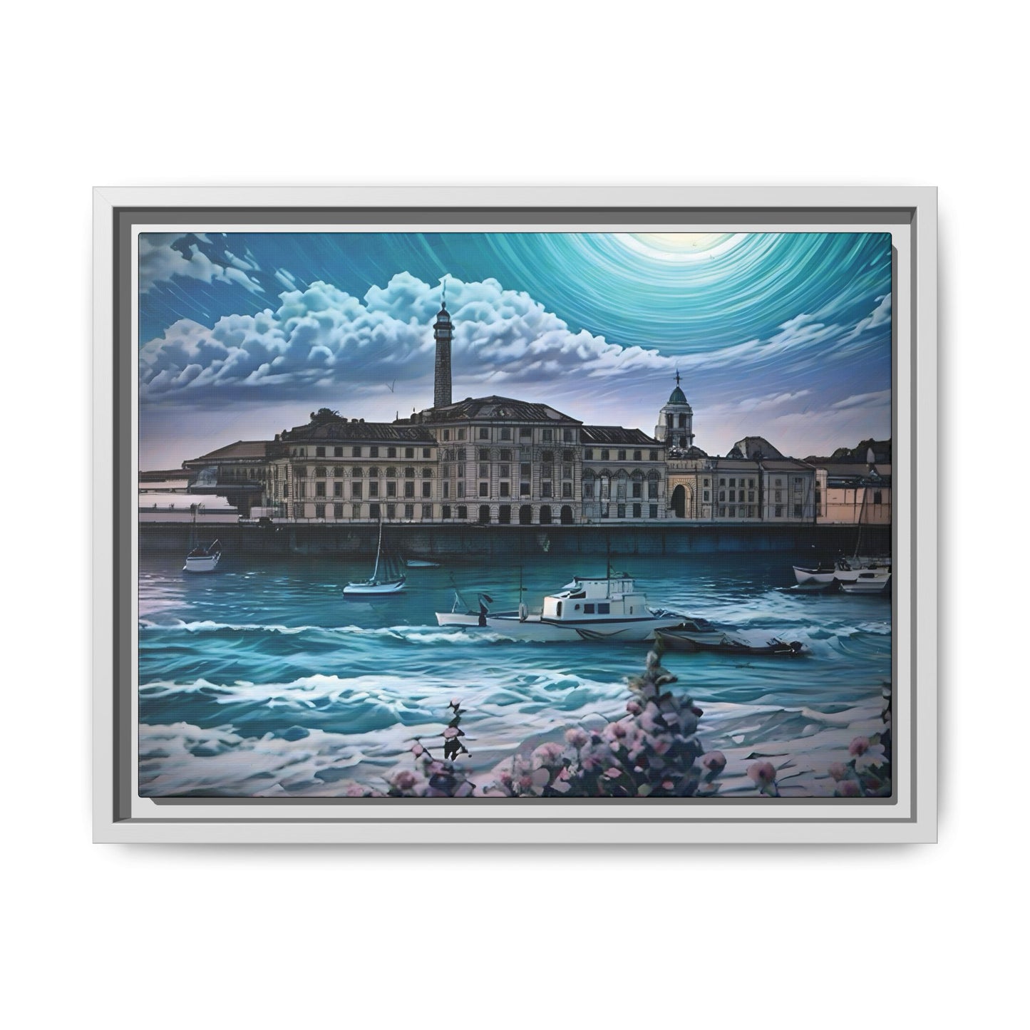 Tides of Time – Royal William Yard by Andrew McCarter - Canvas Print