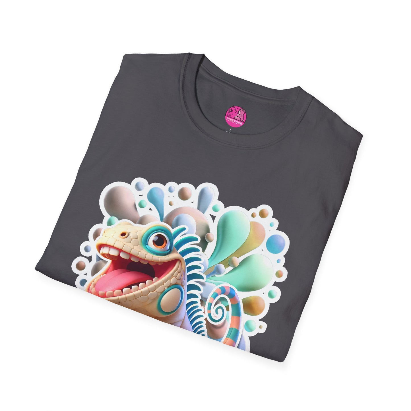 Iggy the Iguana T-Shirt โ The King of Cool! - Unisex Softstyle Tee