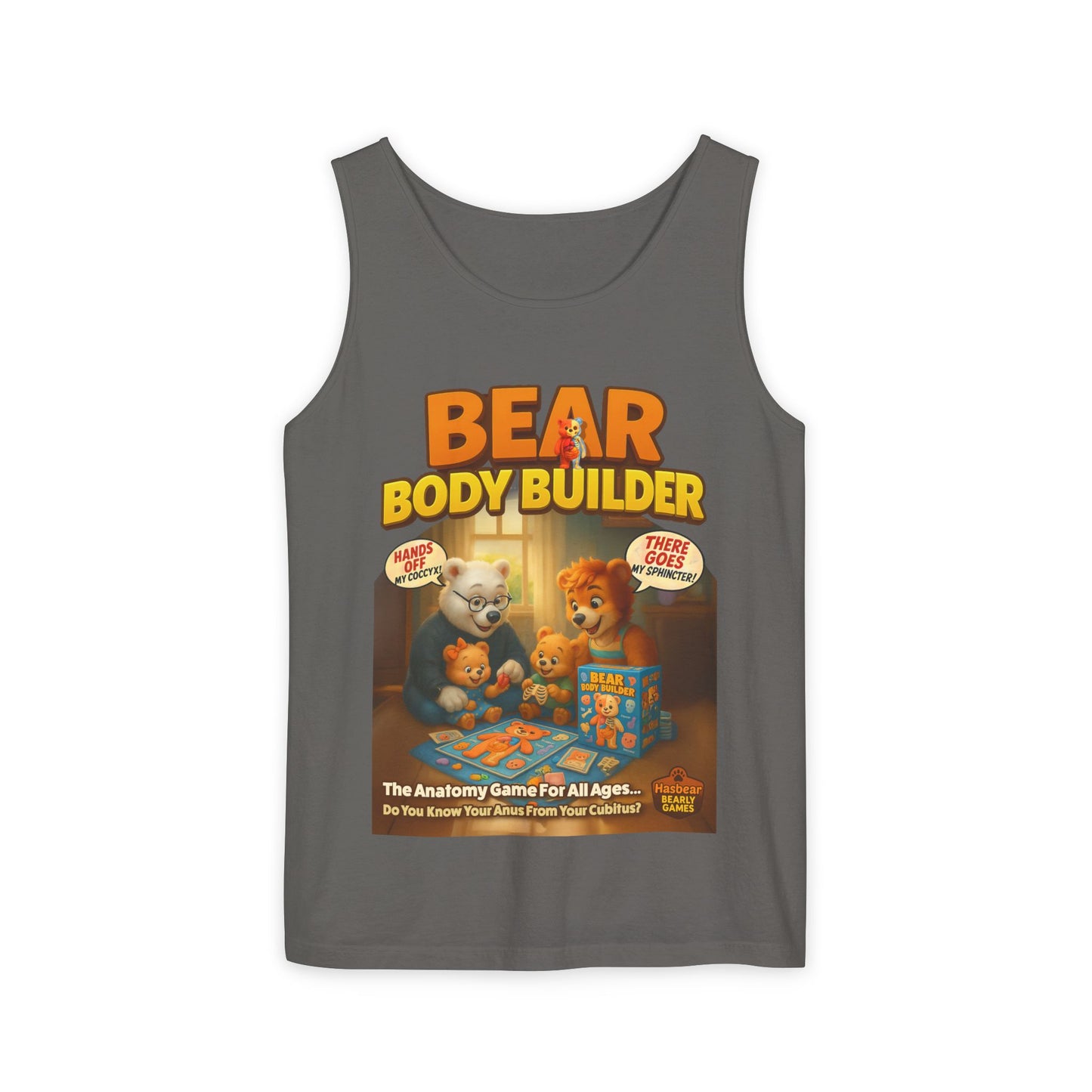 Bear Body Builder Parody Game Tank Top - Unisex