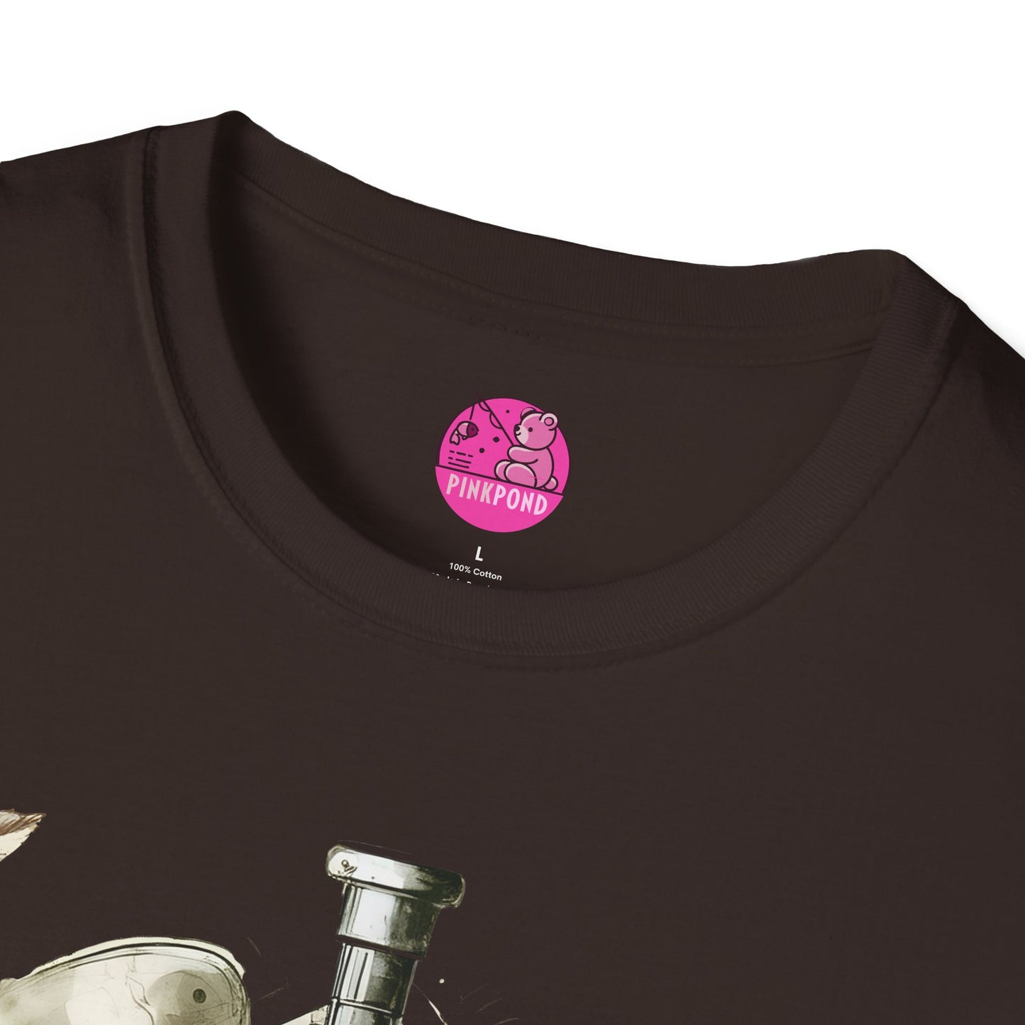 Steampunk T-Shirt 'Breathe In, Wind Up' PinkPond Tee