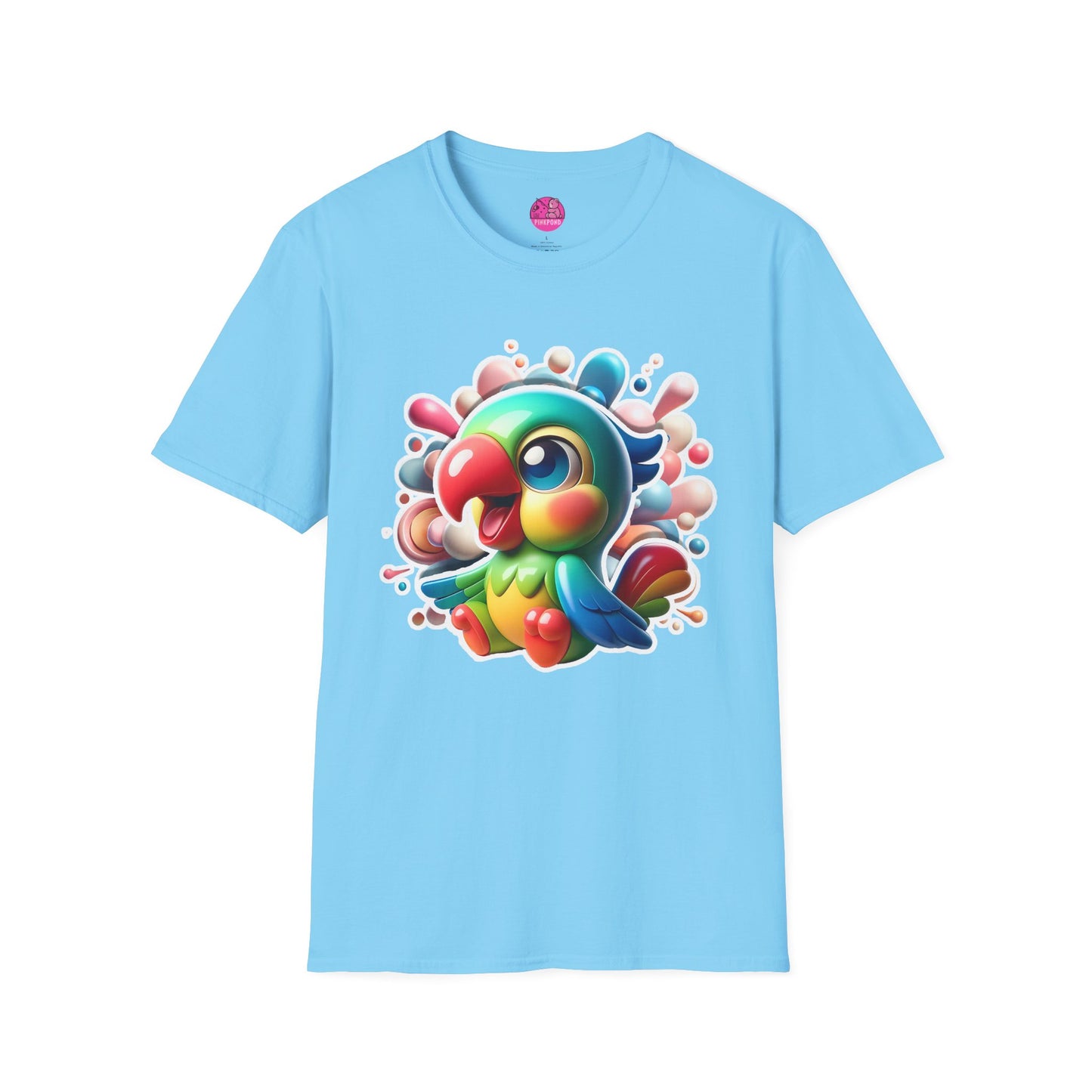 Penelope Parrot - Unisex Softstyle T-Shirt