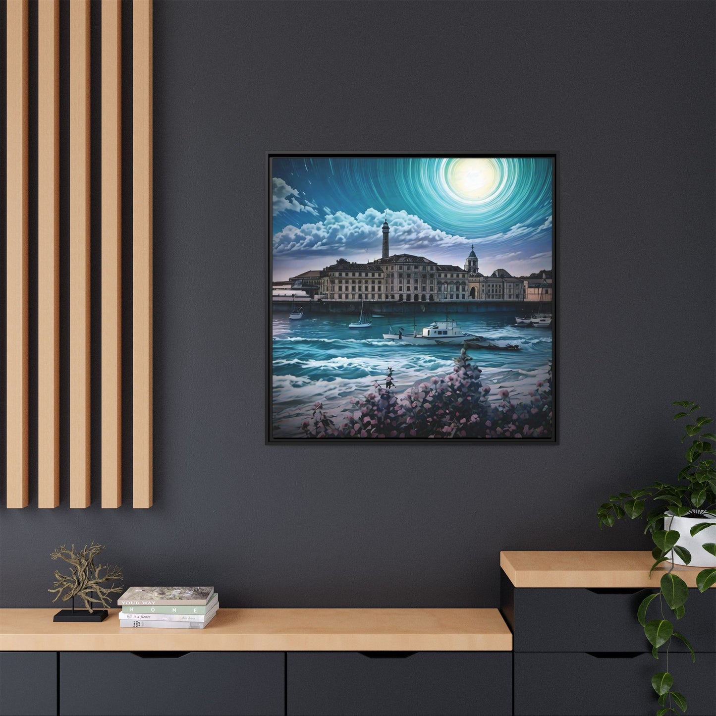 Tides of Time – Royal William Yard by Andrew McCarter - Canvas Print