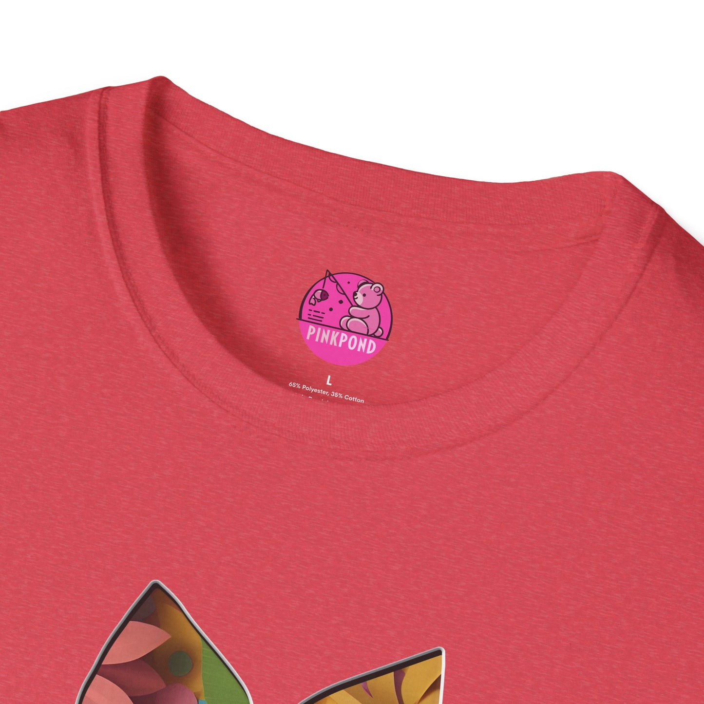 Blooming Beauty T-Shirt – A Burst of Color and Creativity- Unisex Softstyle Tee
