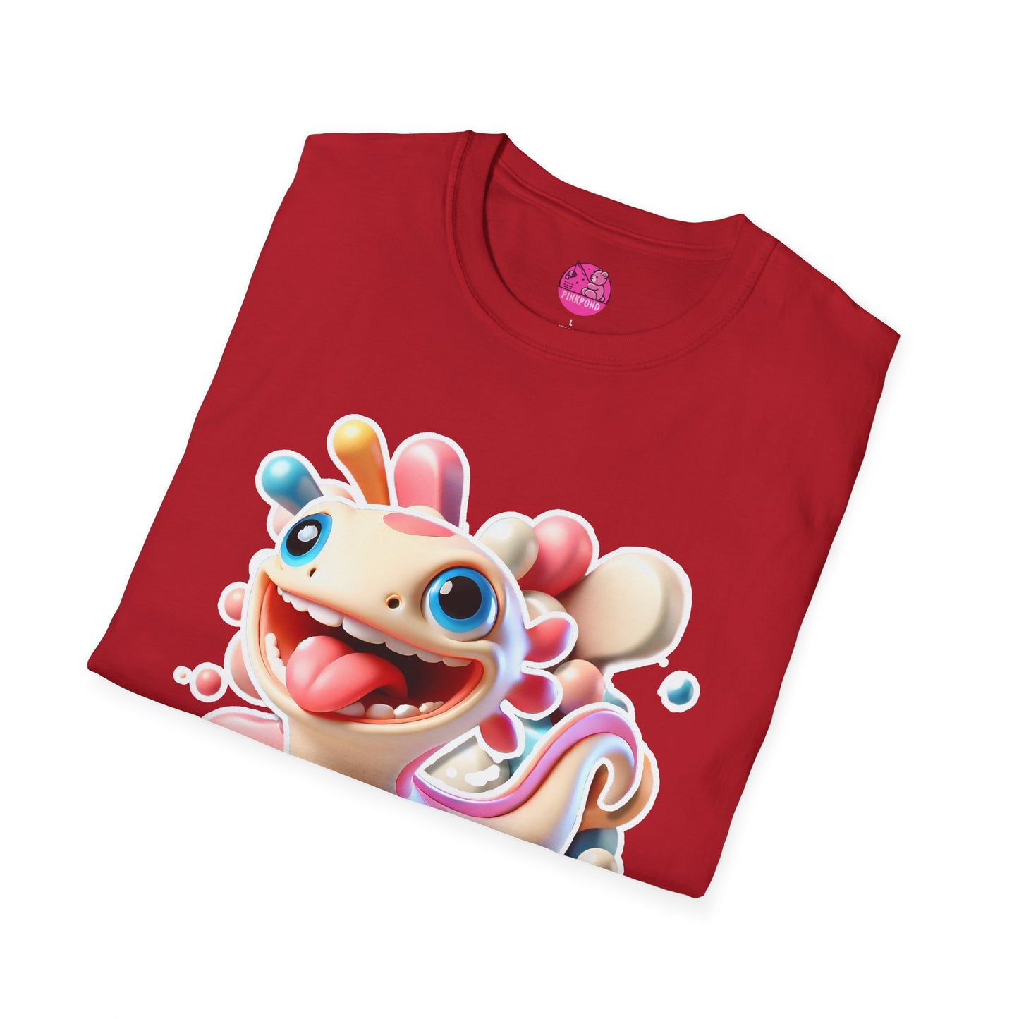 Gordon Gekko T-Shirt – The Lively Lizard with a Big Personality! - Unisex Softstyle Tee