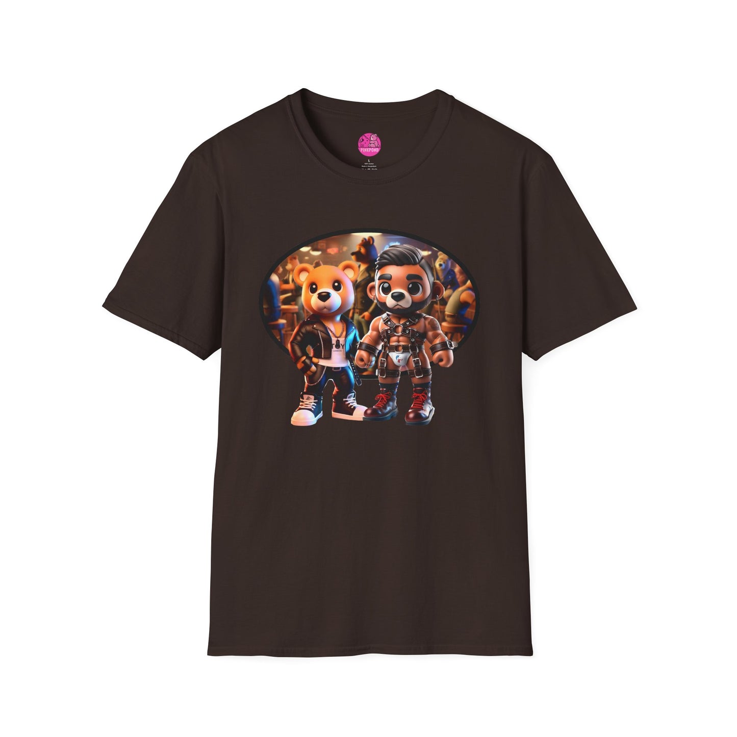 Unisex Graphic Tee - Bear Cubs on the Town LGBTQ+ Pride Shirt