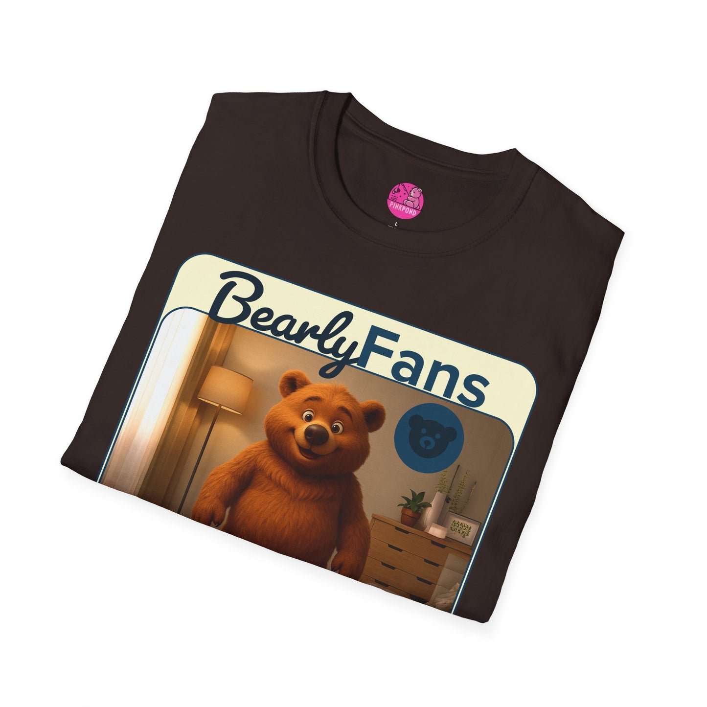 PinkPond Bearly Fans Saucy Bear Tee