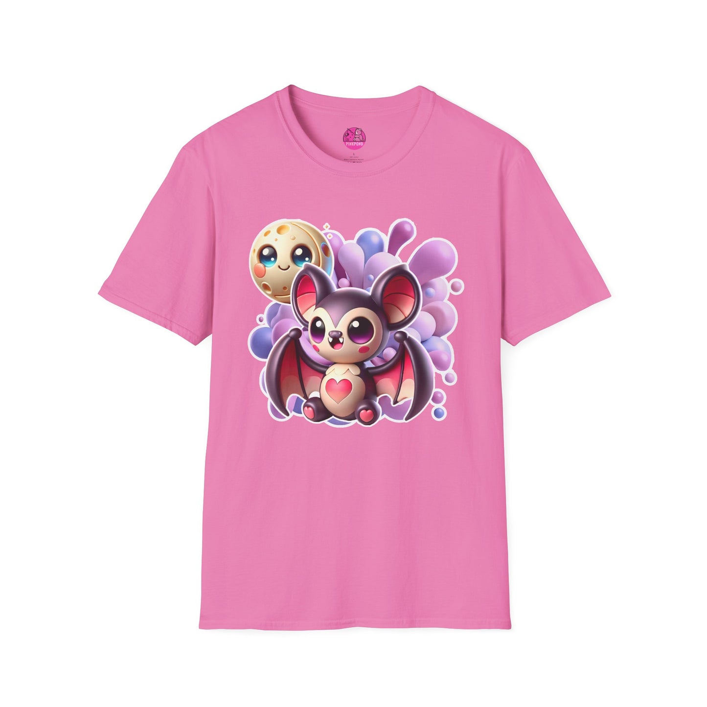 Viktor the Vampire Bat T-Shirt - Cute & Spooky Unisex Tee for Halloween Lovers
