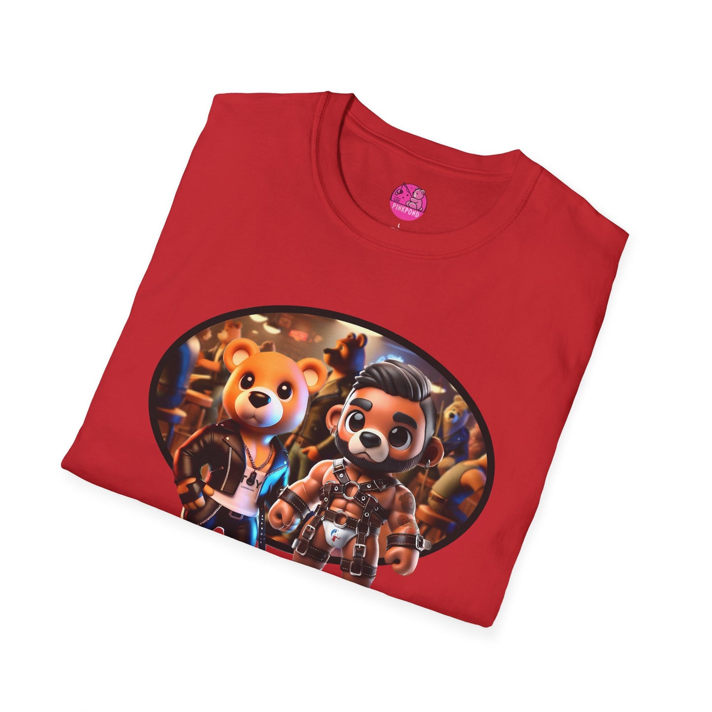 Unisex Graphic Tee - Bear Cubs on the Town LGBTQ+ Pride Shirt