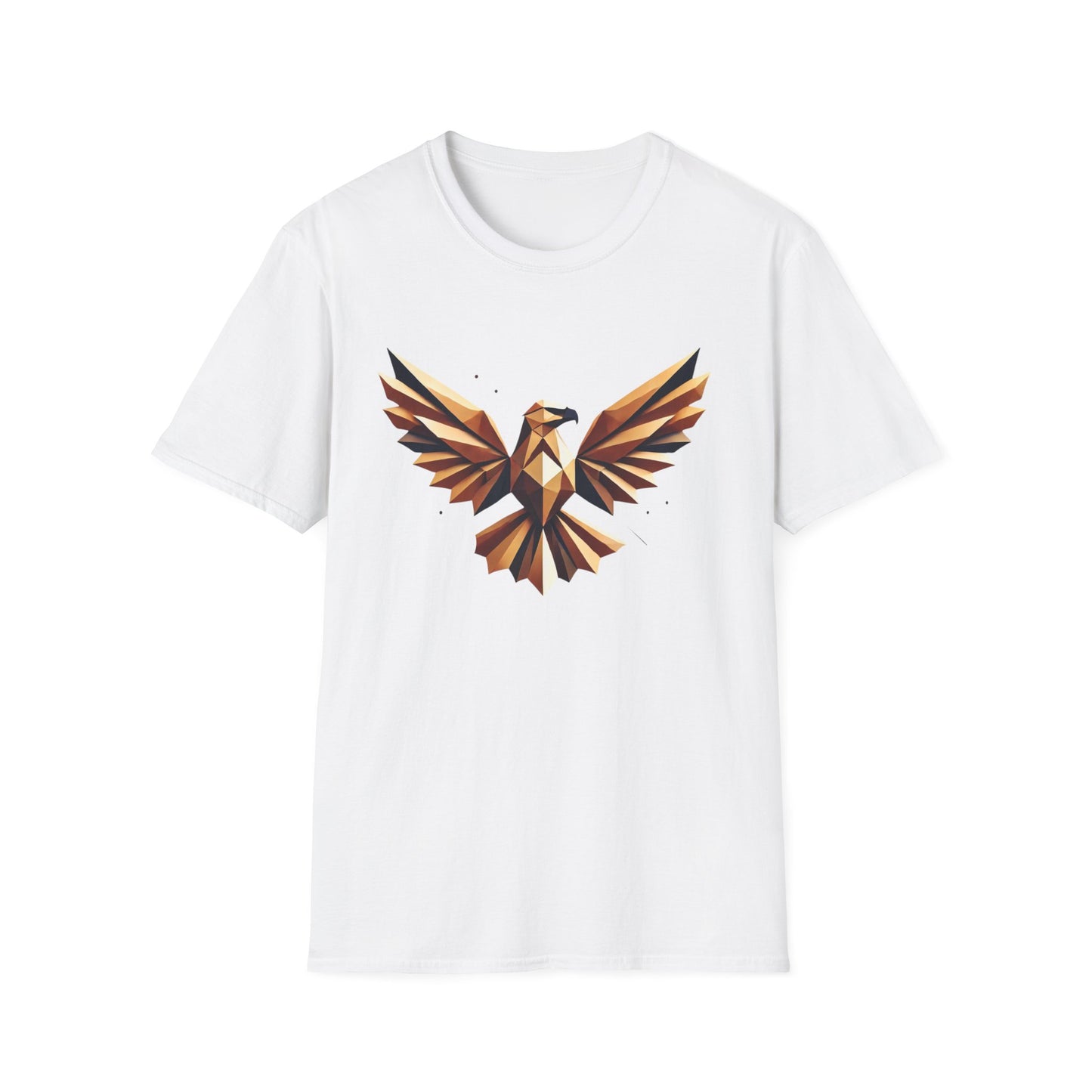 Phoenix Rise Unisex Softstyle T-Shirt - Bold Graphic Tee for Nature Lovers