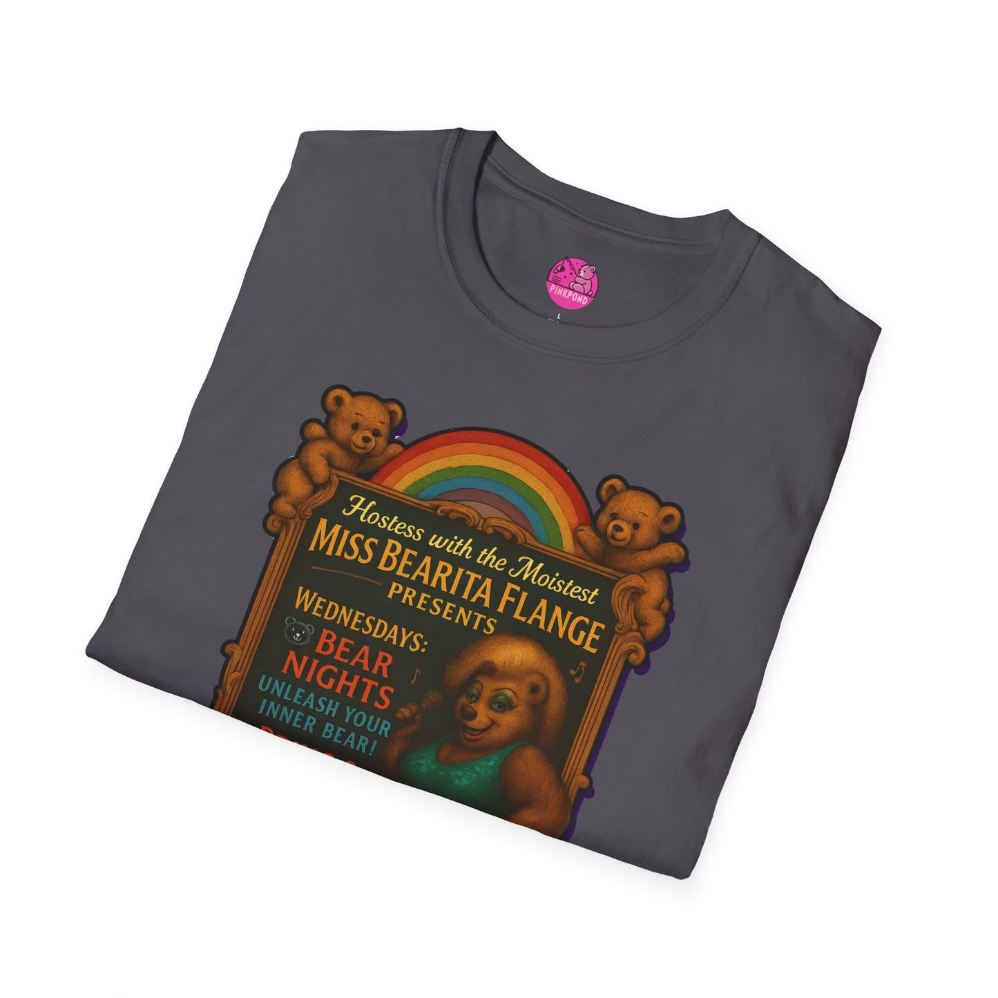Bearita Flange Presents - camp drag bear tee