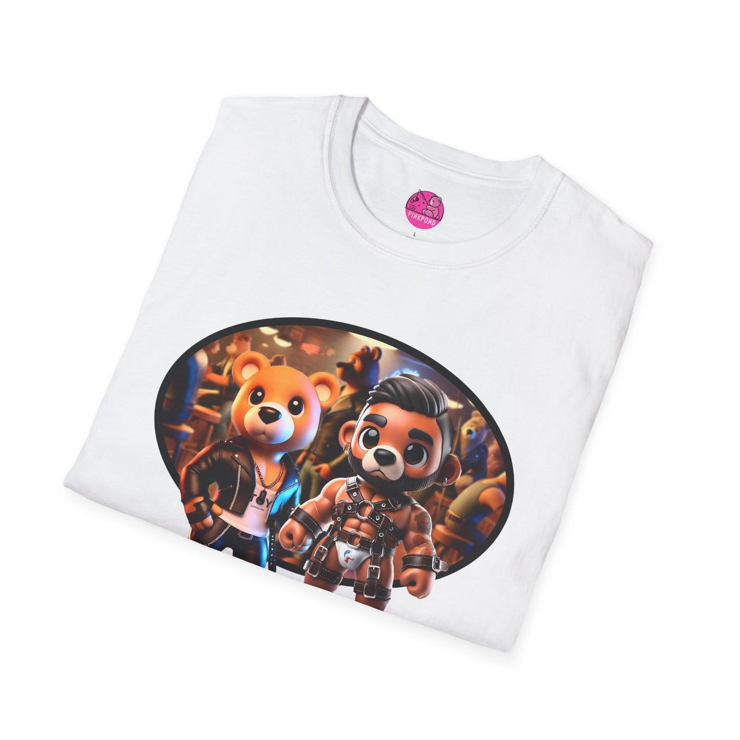 Unisex Graphic Tee - Bear Cubs on the Town LGBTQ+ Pride Shirt
