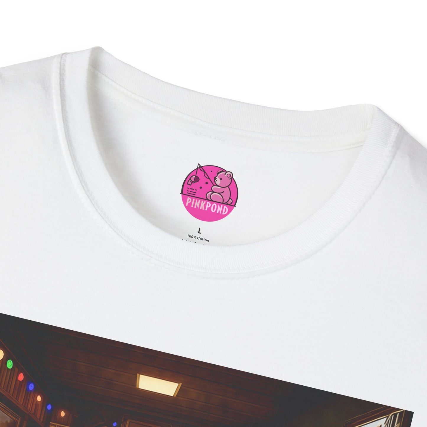 Vintage Bookstore Bear T-Shirt