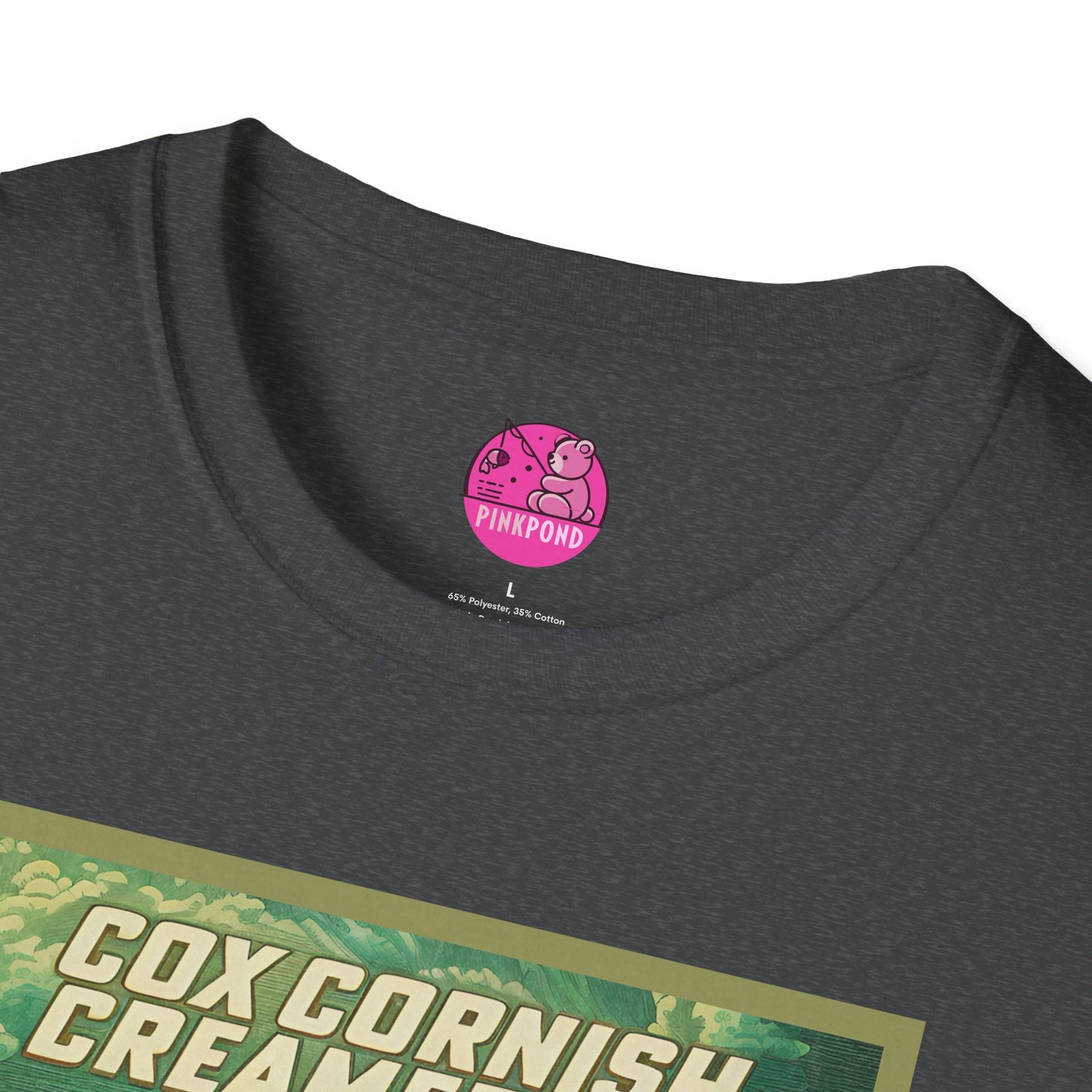 Saucy Vintage Ice Cream T-Shirt - Cox Cornish Creameries Design