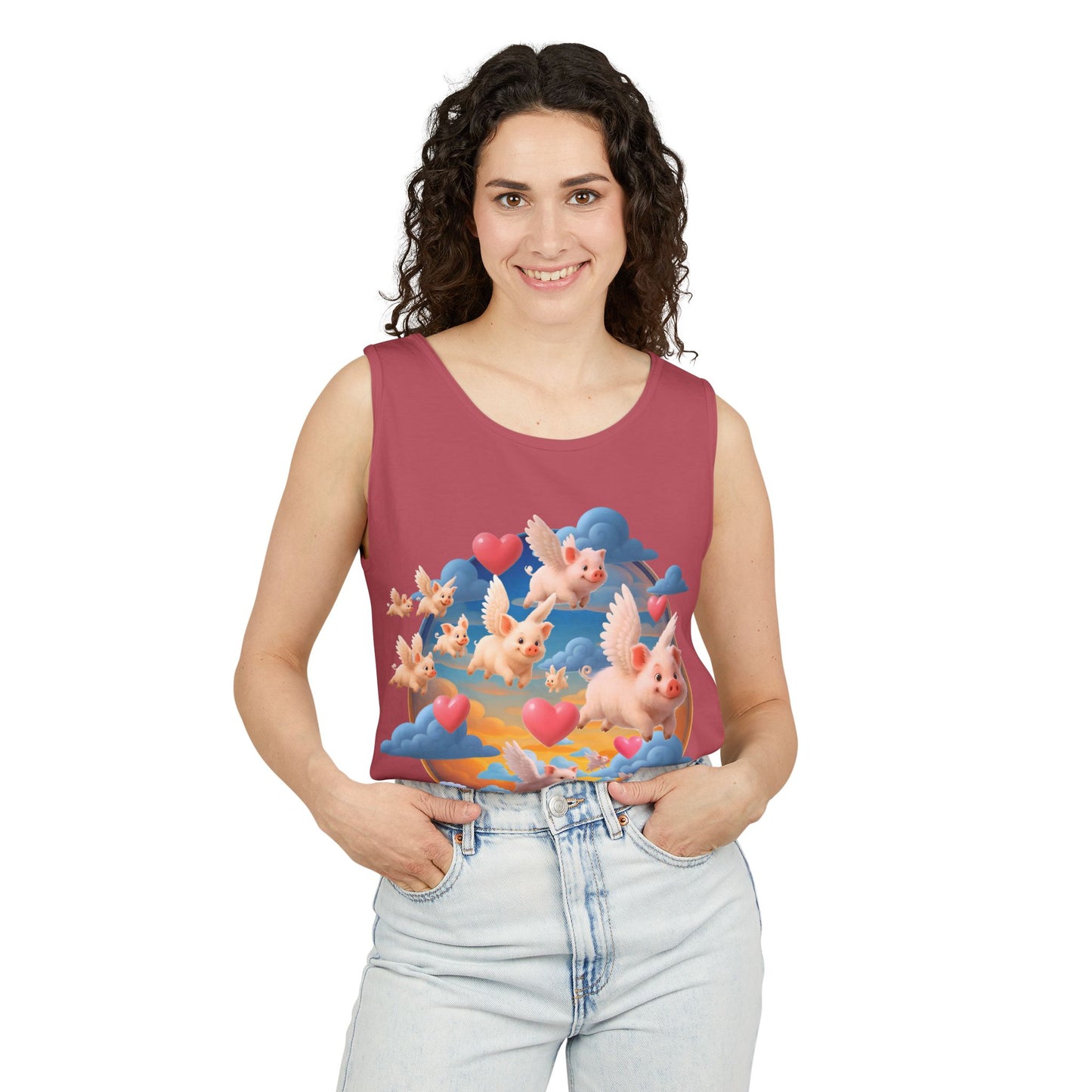Pigs Might Fly Tank Top