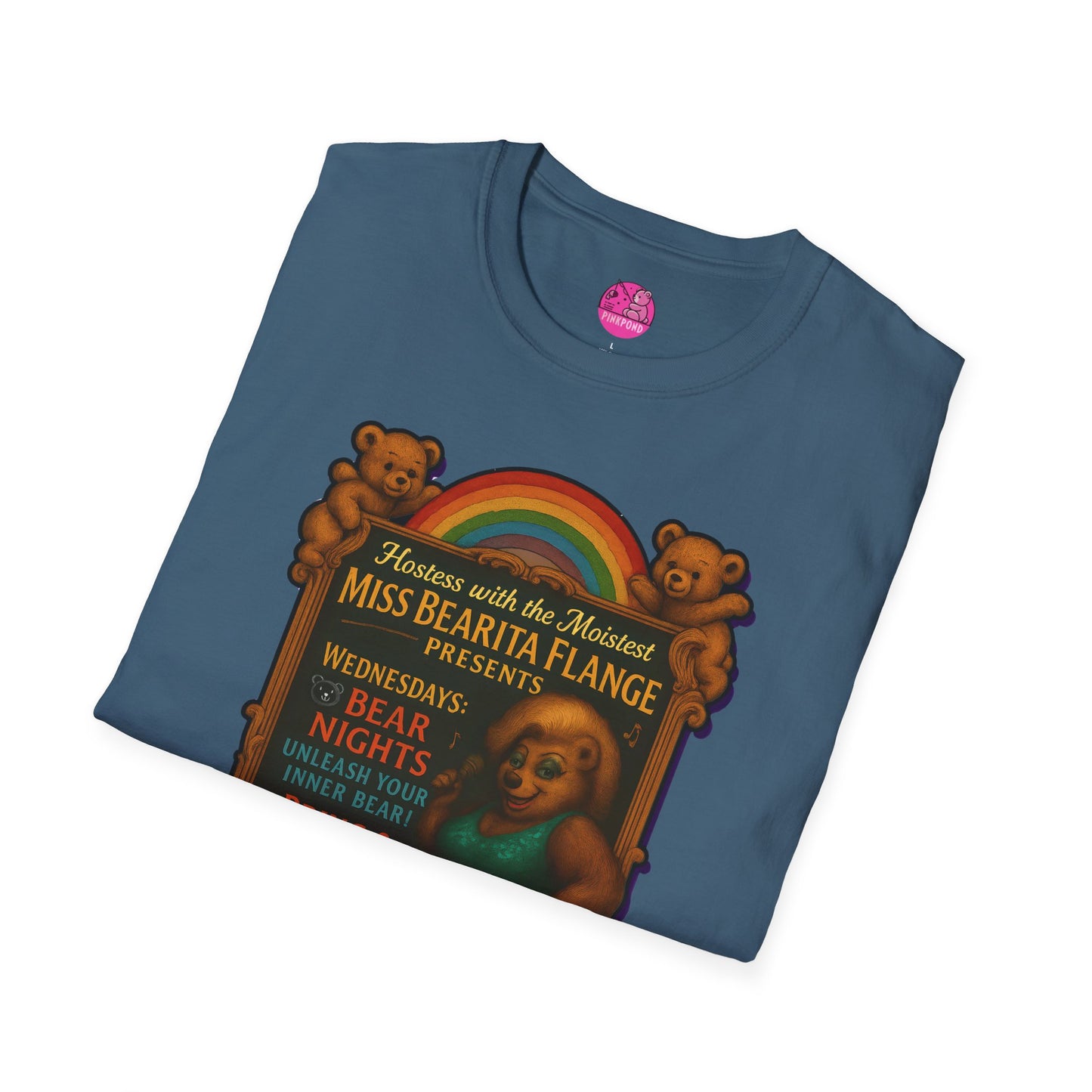 Bearita Flange Presents - camp drag bear tee