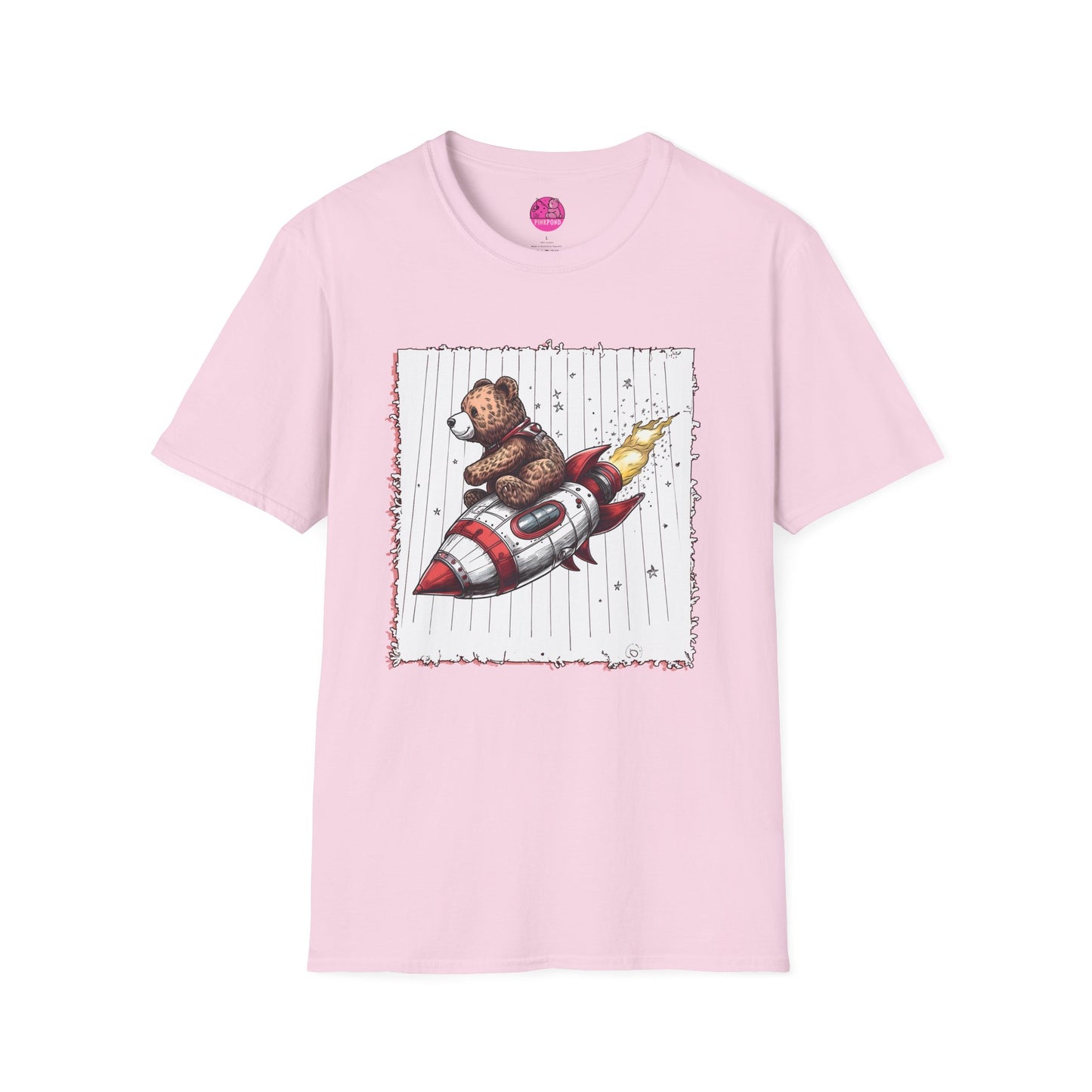 Teddy Bear Rocket Adventure T-Shirt