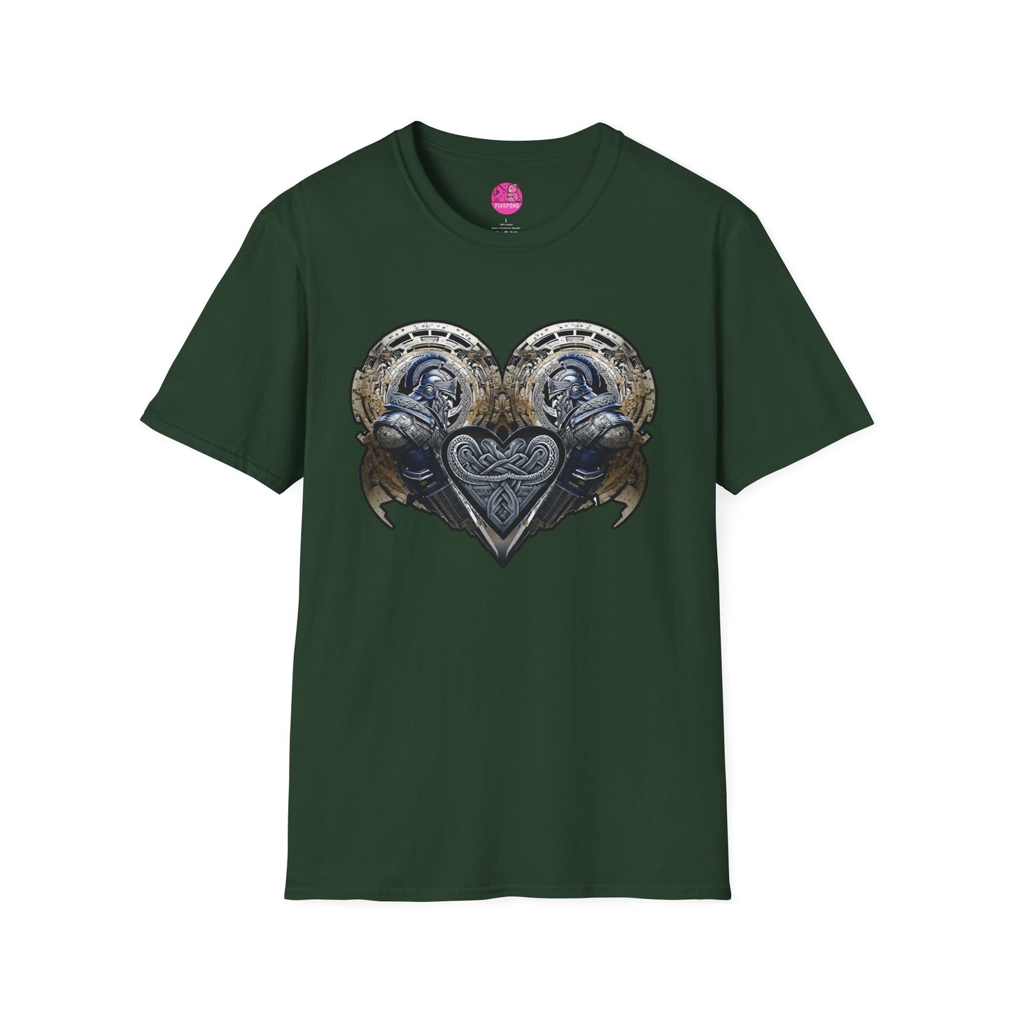 Cybernetic Trojan – Twin Guardians of the Heart T-shirt