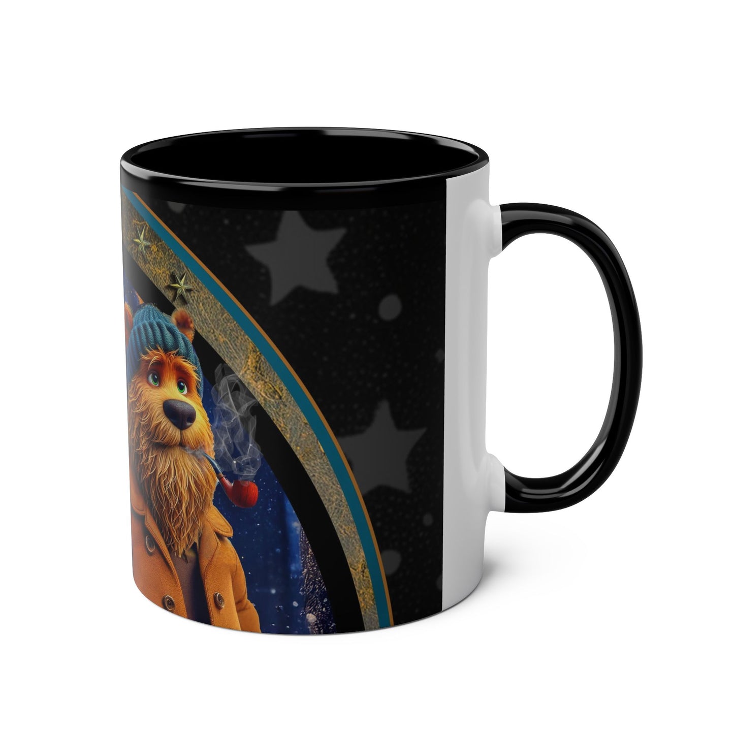 Mug - Barry & Barney Bear Affairs Two-Tone Coffee Mug, 11oz