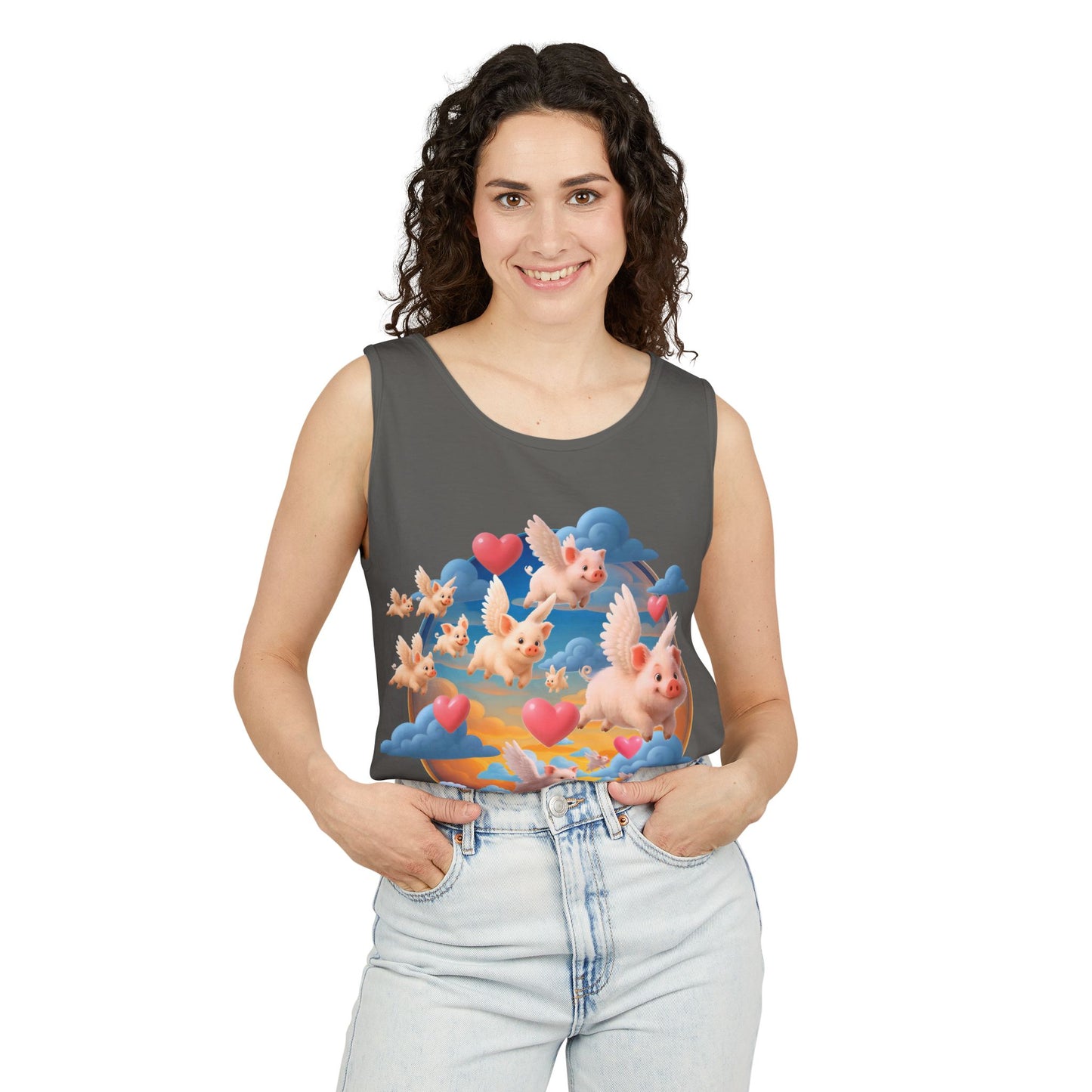 Pigs Might Fly Tank Top