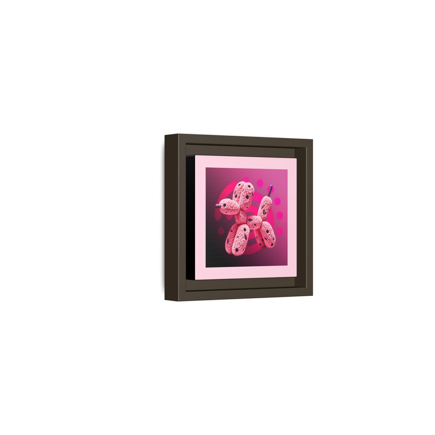 Canvas Art Print - Furry Balloon Dog