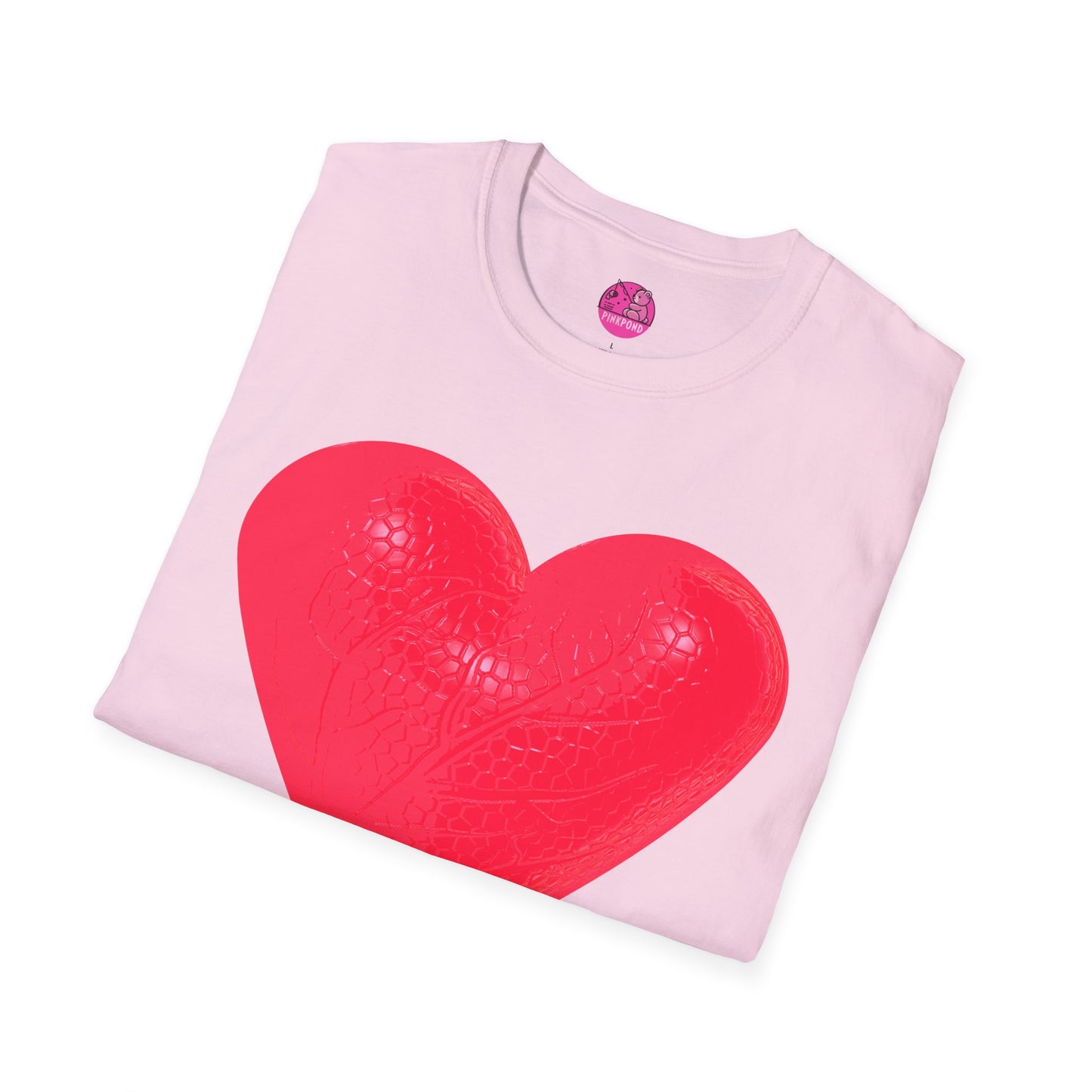 Heart Texture T-Shirt