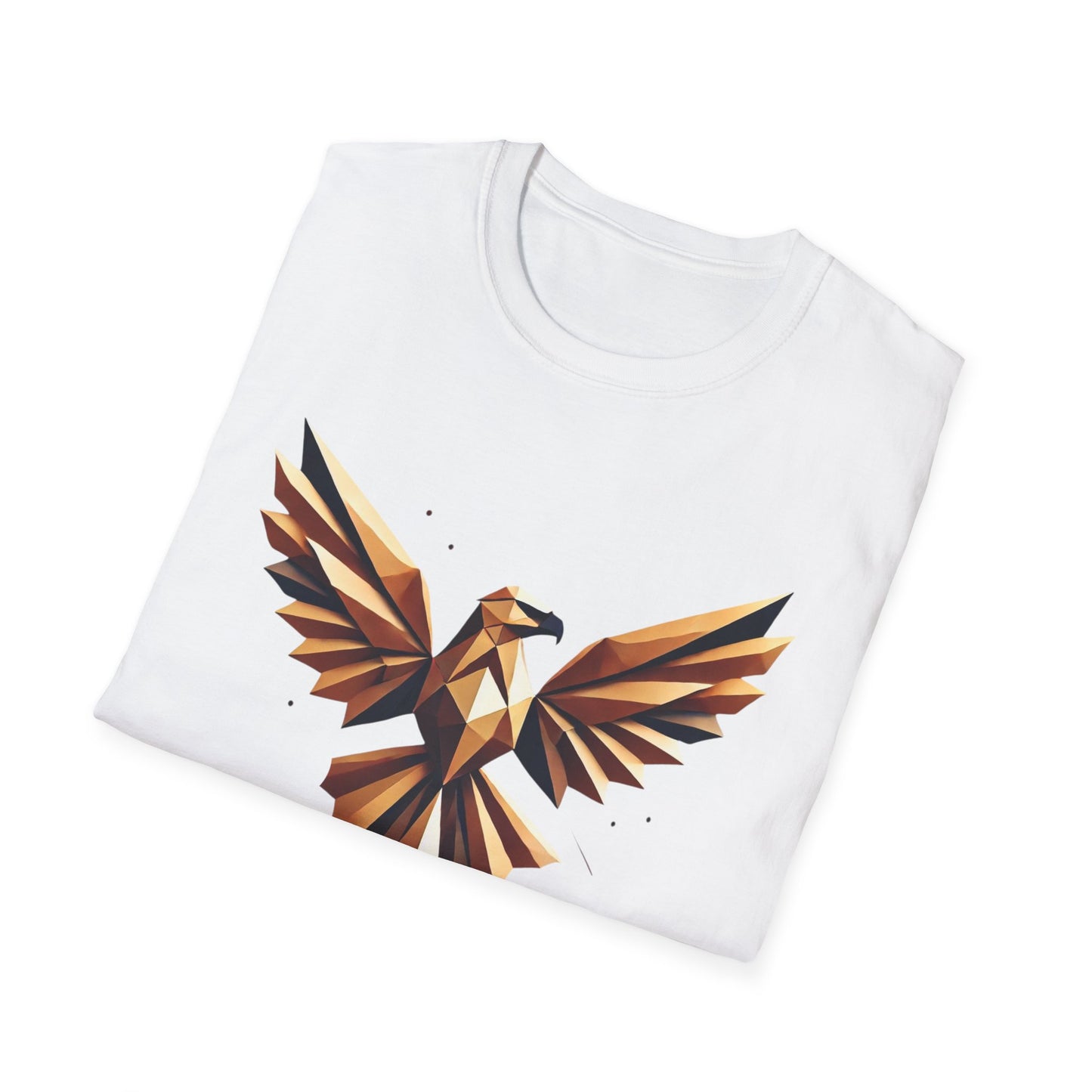 Phoenix Rise Unisex Softstyle T-Shirt - Bold Graphic Tee for Nature Lovers