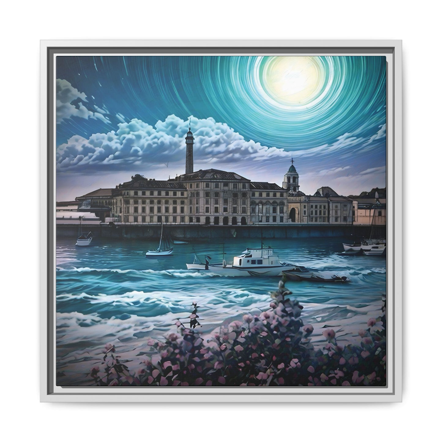 Tides of Time – Royal William Yard by Andrew McCarter - Canvas Print