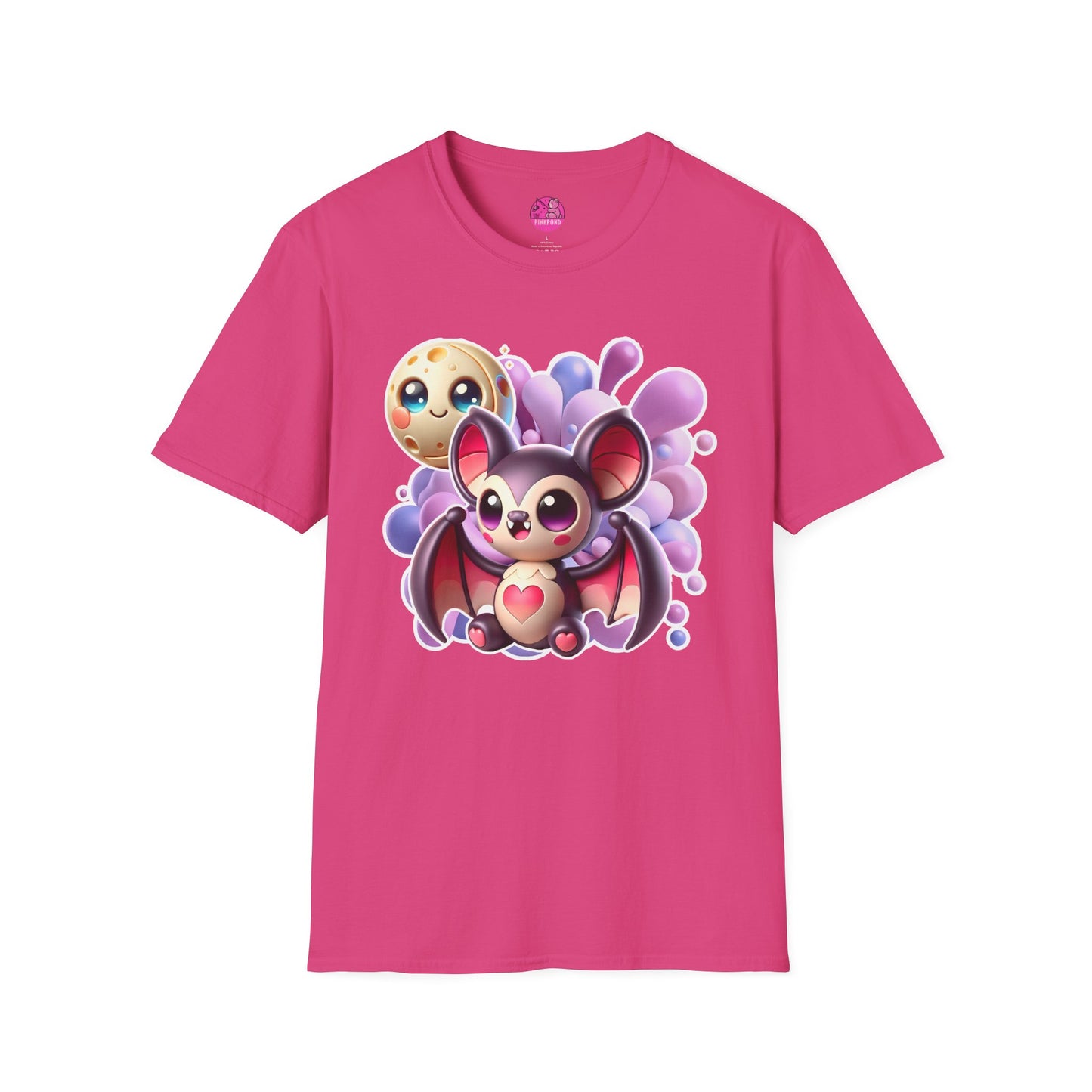 Viktor the Vampire Bat T-Shirt - Cute & Spooky Unisex Tee for Halloween Lovers