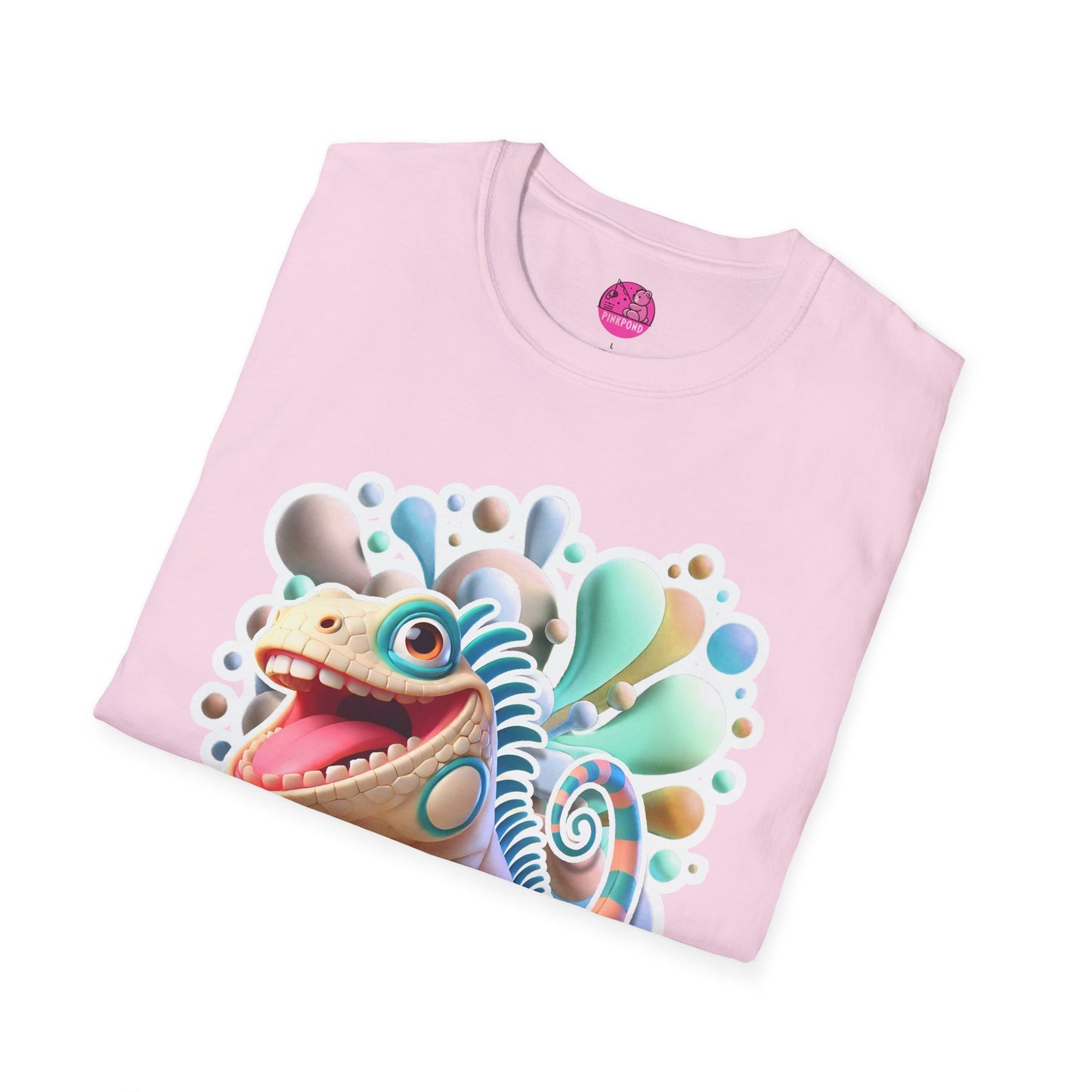 Iggy the Iguana T-Shirt โ The King of Cool! - Unisex Softstyle Tee