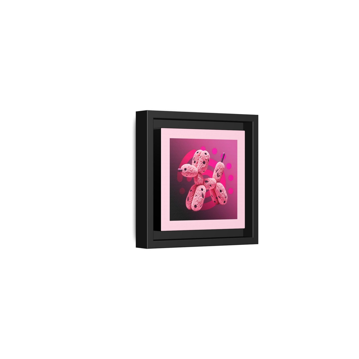 Canvas Art Print - Furry Balloon Dog