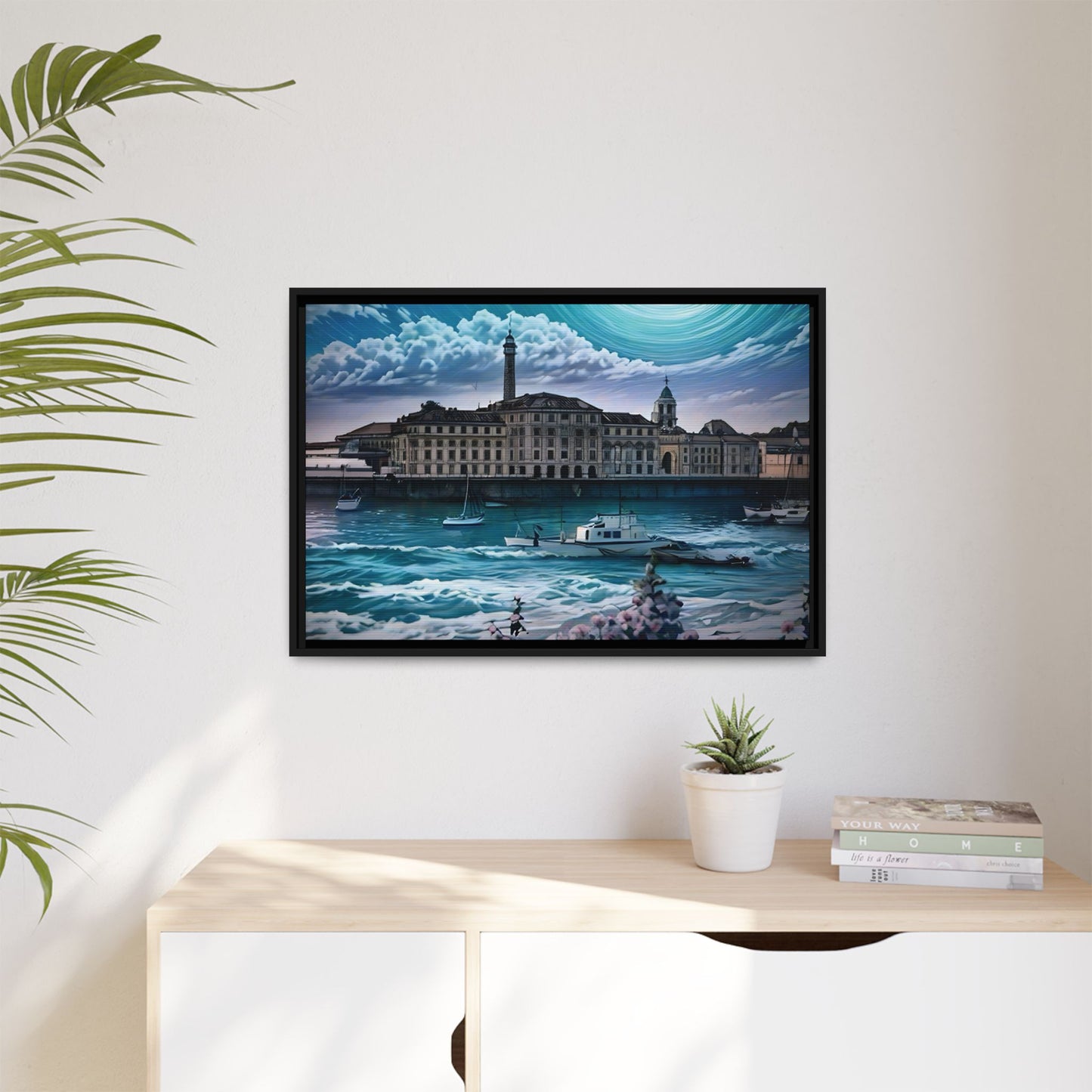 Tides of Time – Royal William Yard by Andrew McCarter - Canvas Print