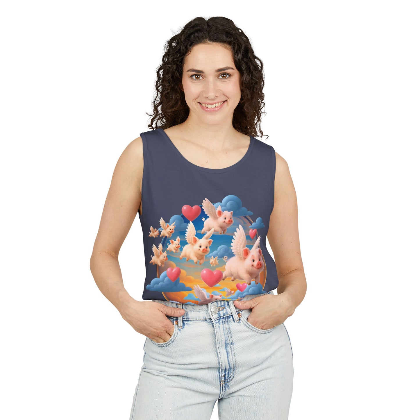Pigs Might Fly Tank Top