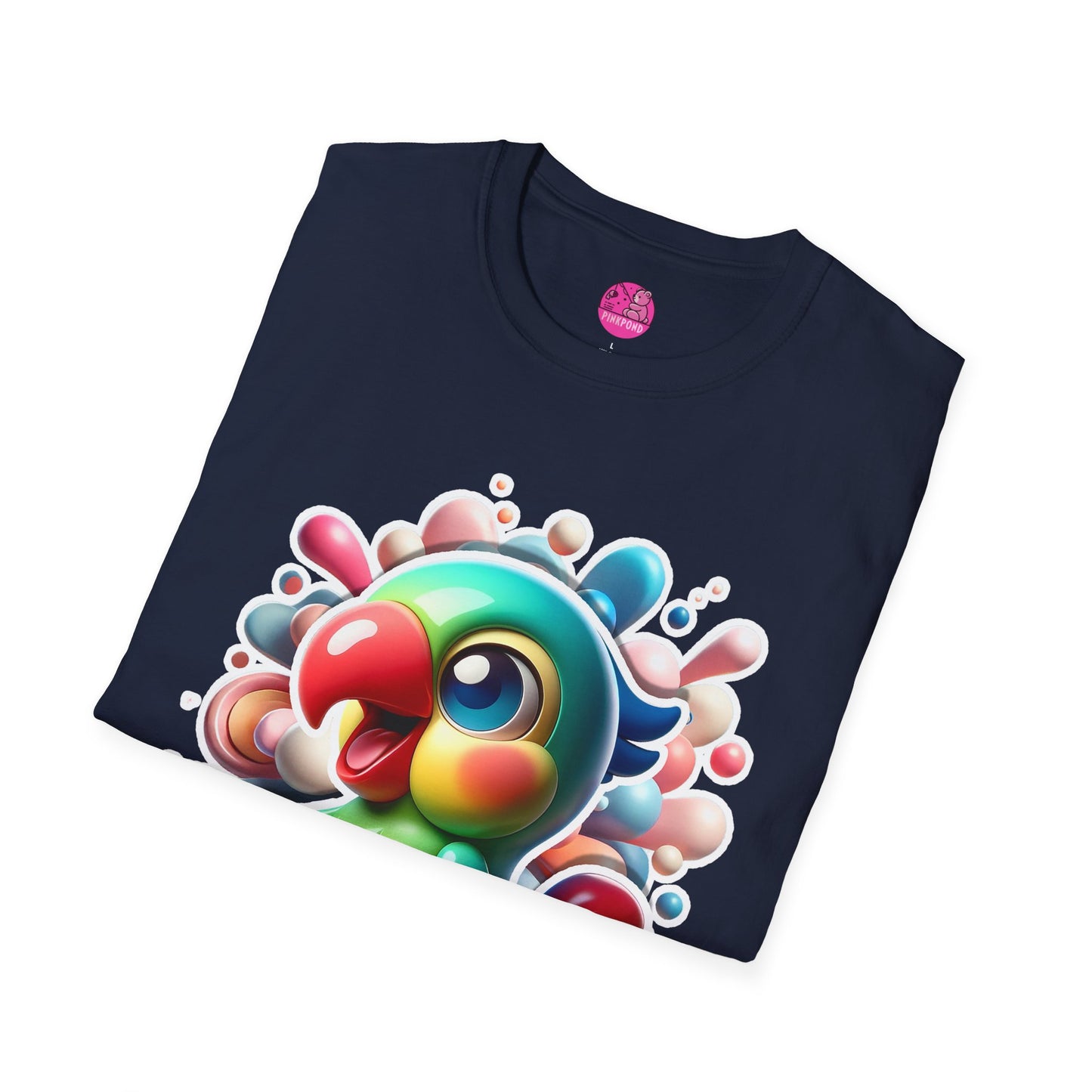 Penelope Parrot - Unisex Softstyle T-Shirt