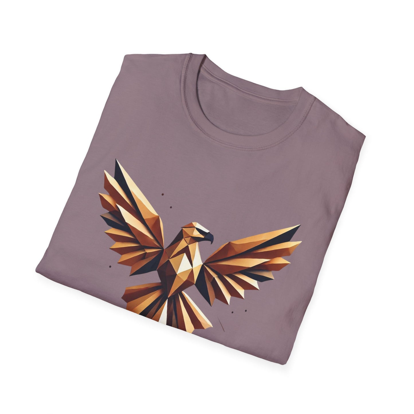Phoenix Rise Unisex Softstyle T-Shirt - Bold Graphic Tee for Nature Lovers
