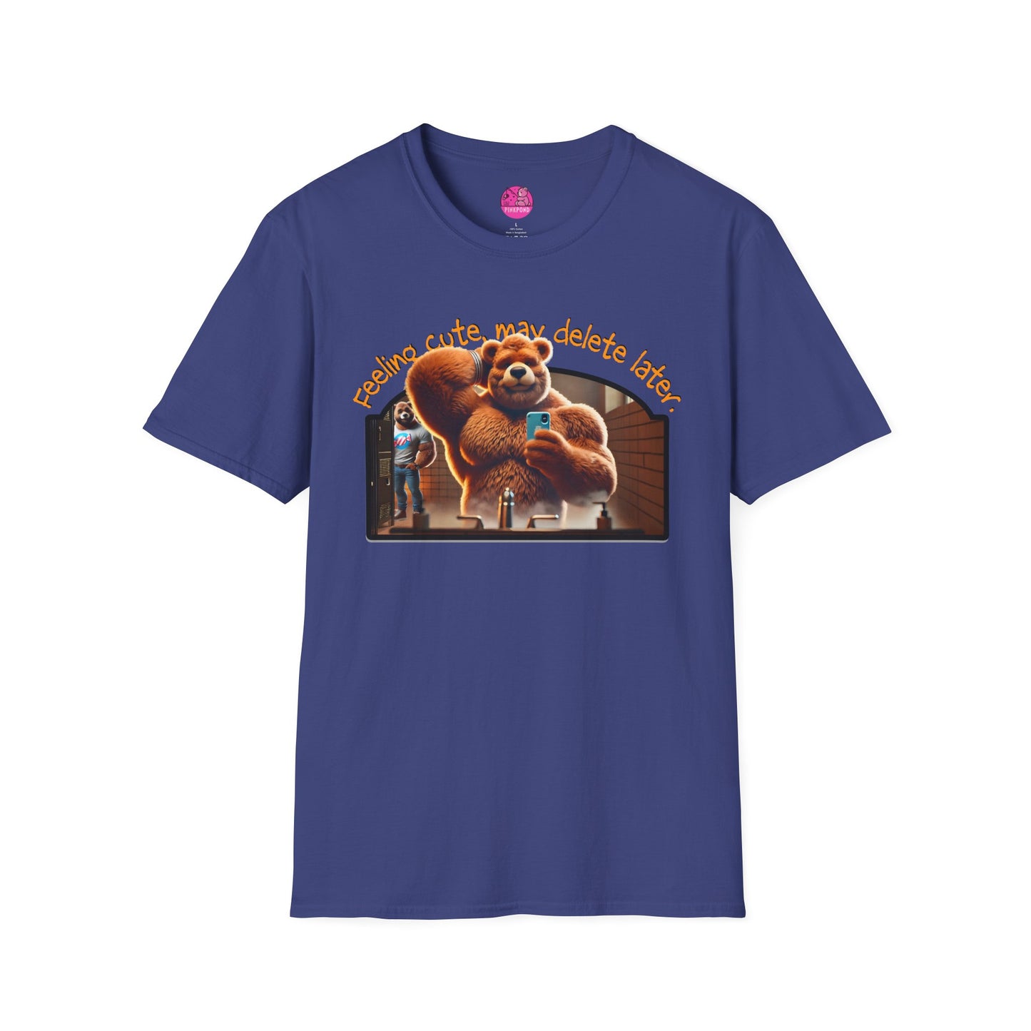 Feeling Cute Bear Selfie T-Shirt