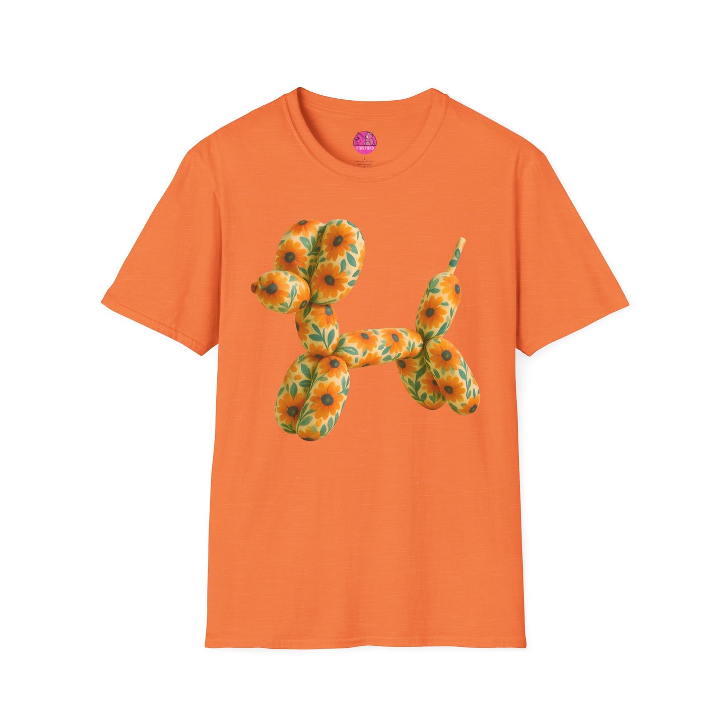 Sunflower Balloon Dog T-Shirt