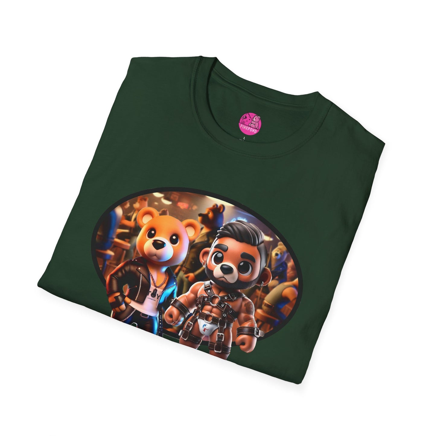 Unisex Graphic Tee - Bear Cubs on the Town LGBTQ+ Pride Shirt