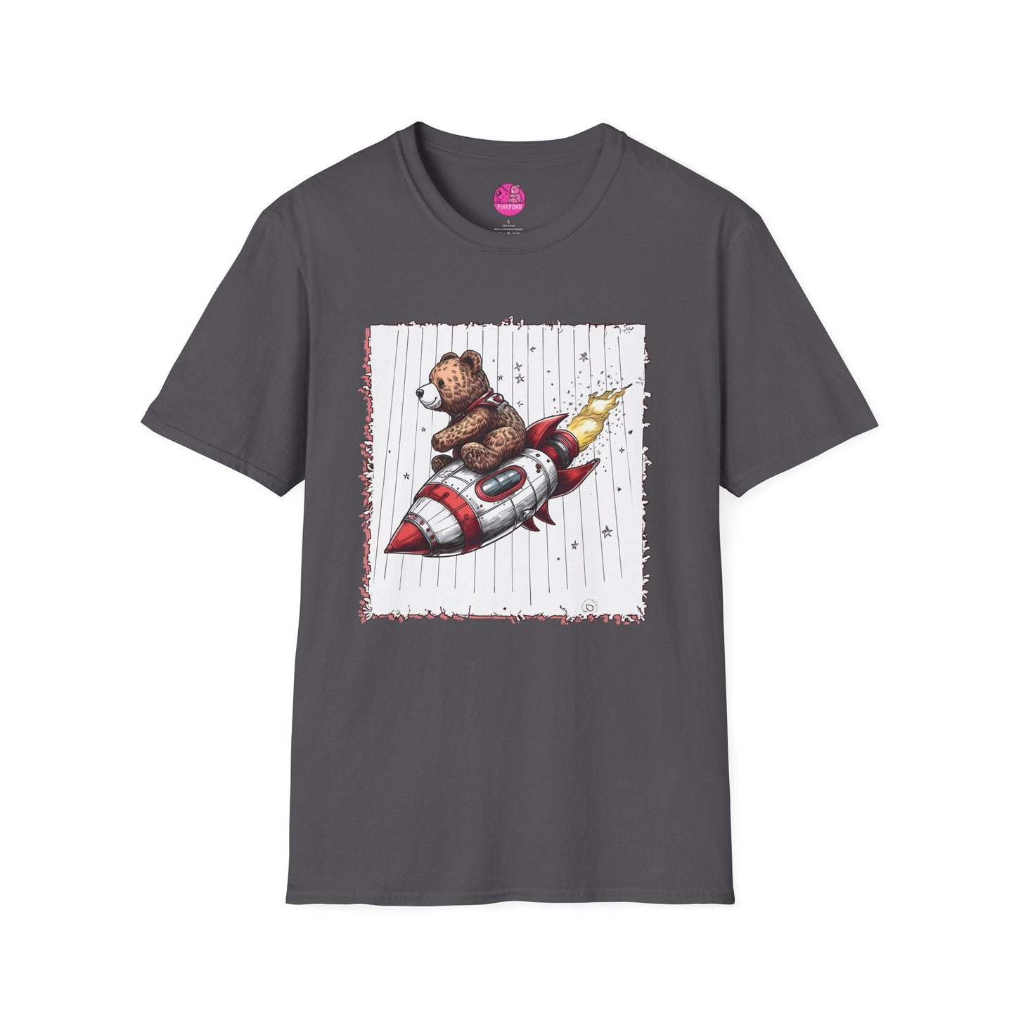 Teddy Bear Rocket Adventure T-Shirt