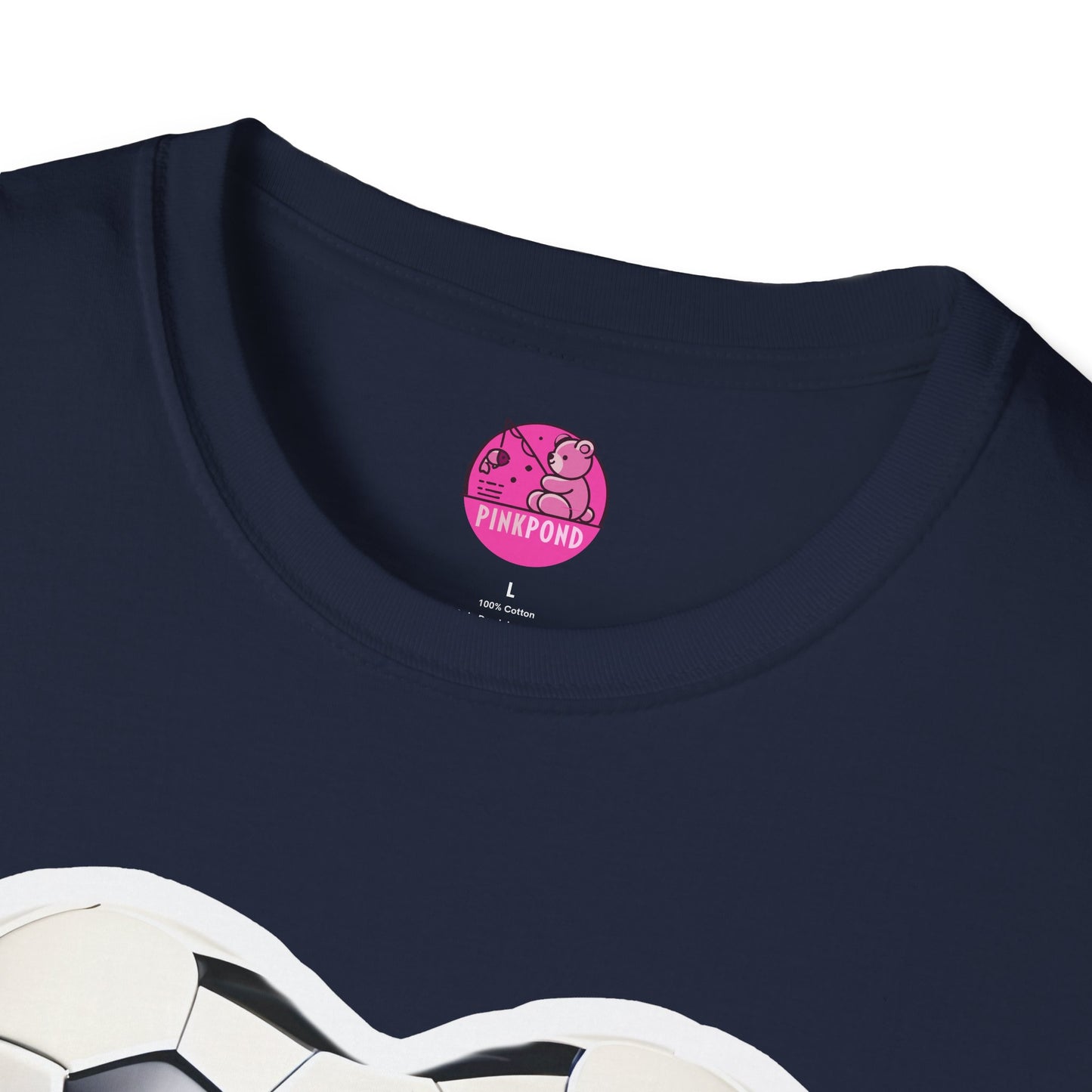 Football Heart Unisex T-Shirt - Love Life Design,