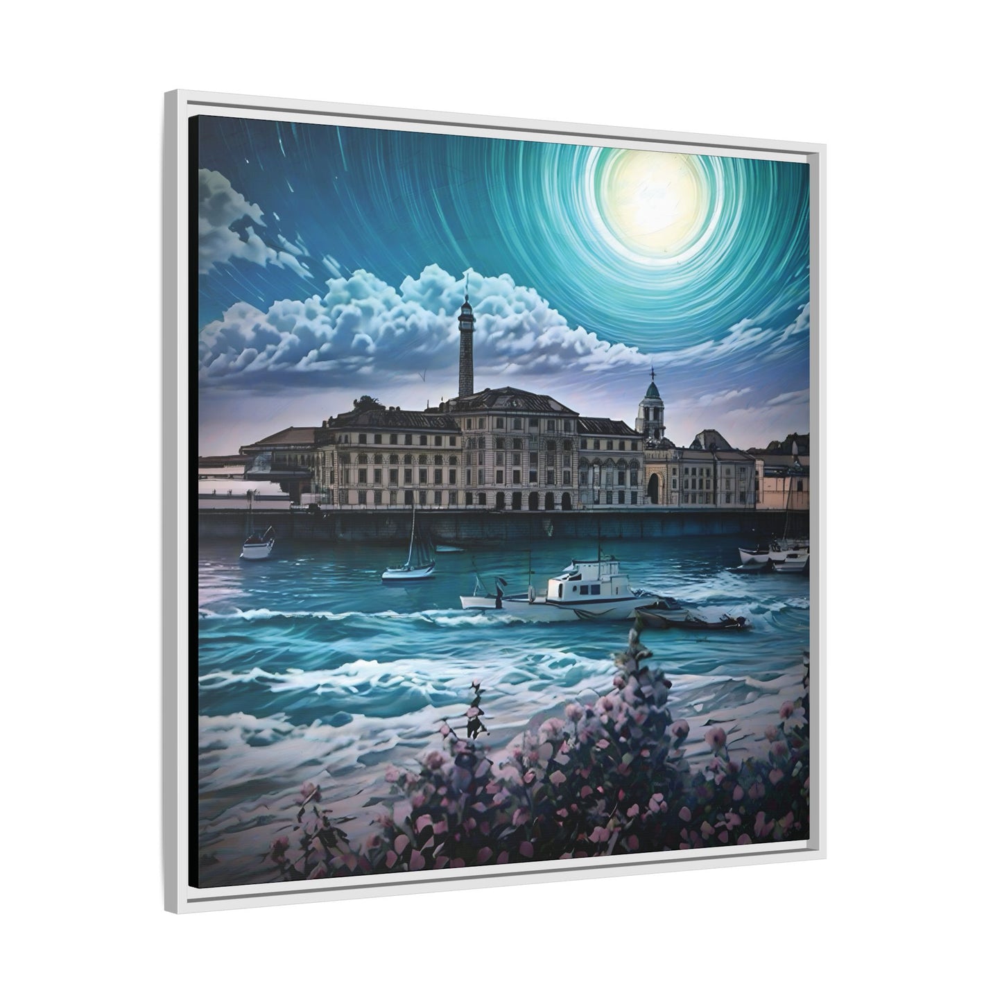 Tides of Time – Royal William Yard by Andrew McCarter - Canvas Print