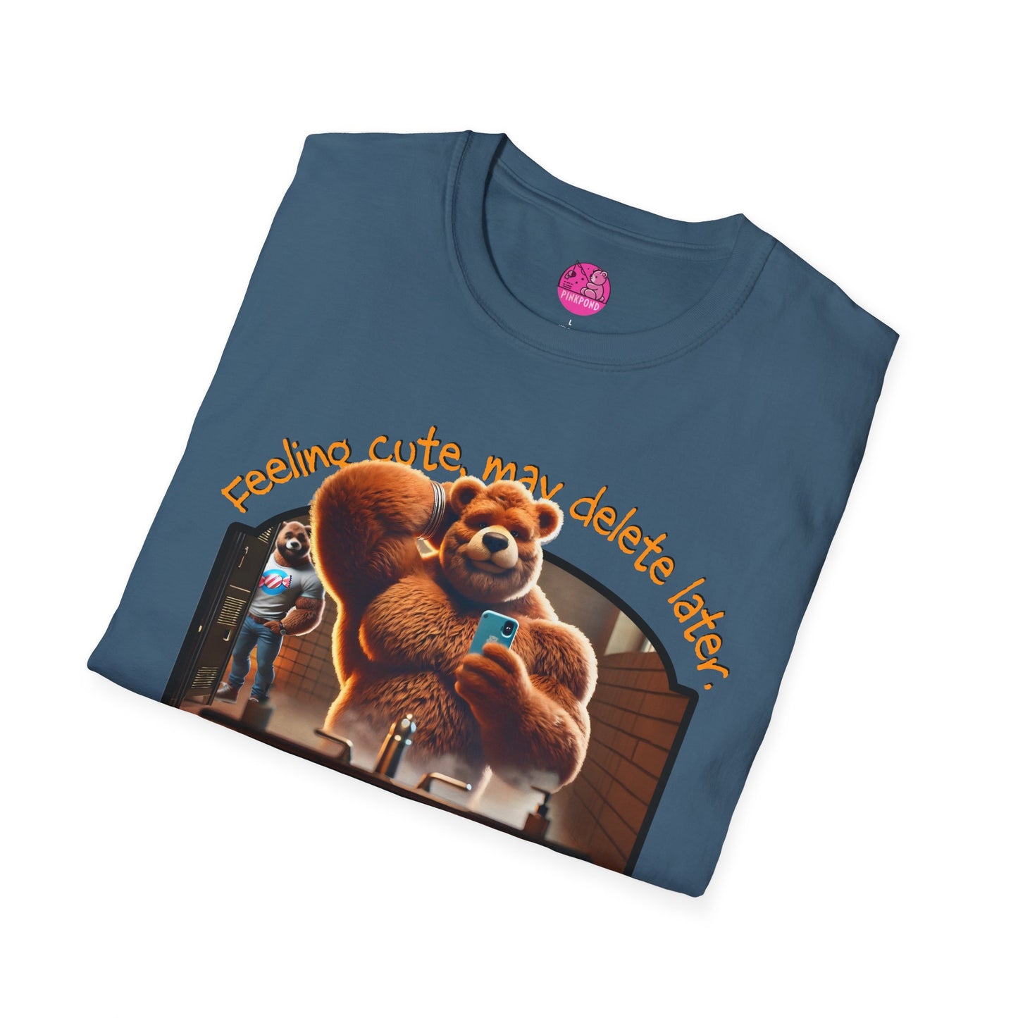 Feeling Cute Bear Selfie T-Shirt